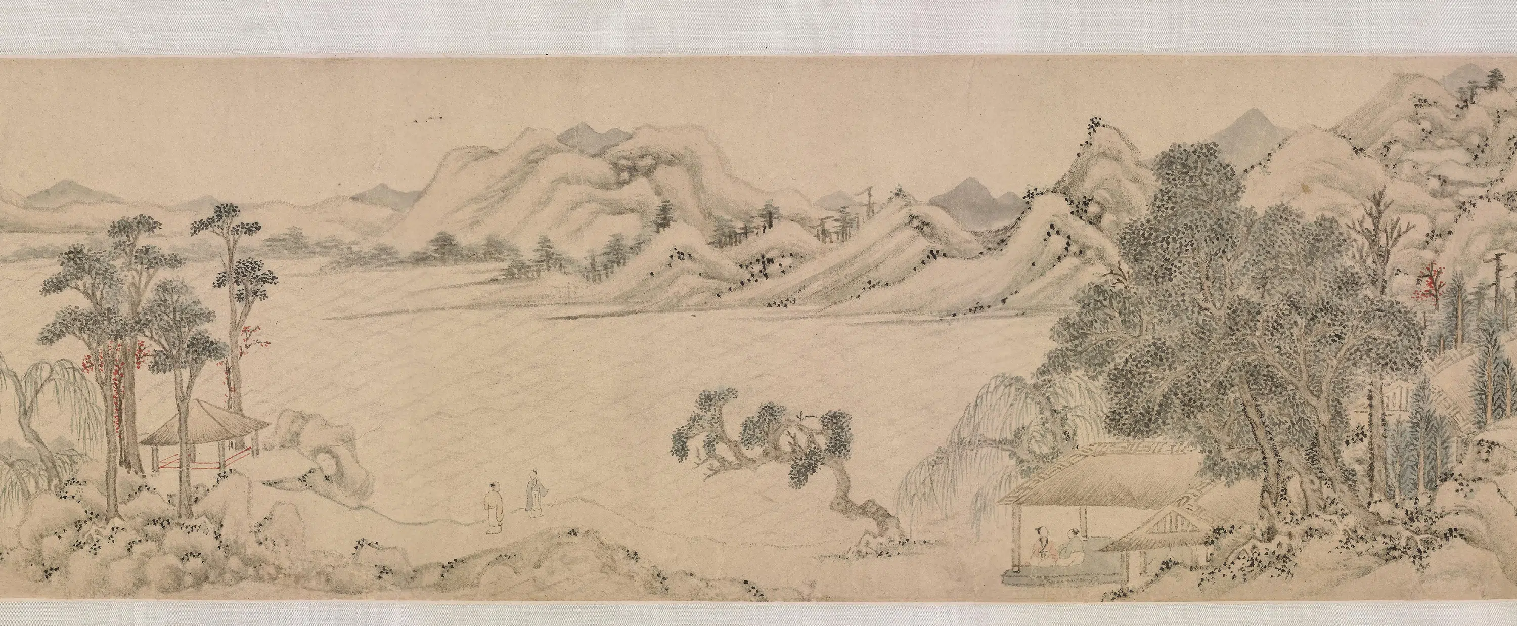 明朝【文嘉】《山水图卷》 第7张