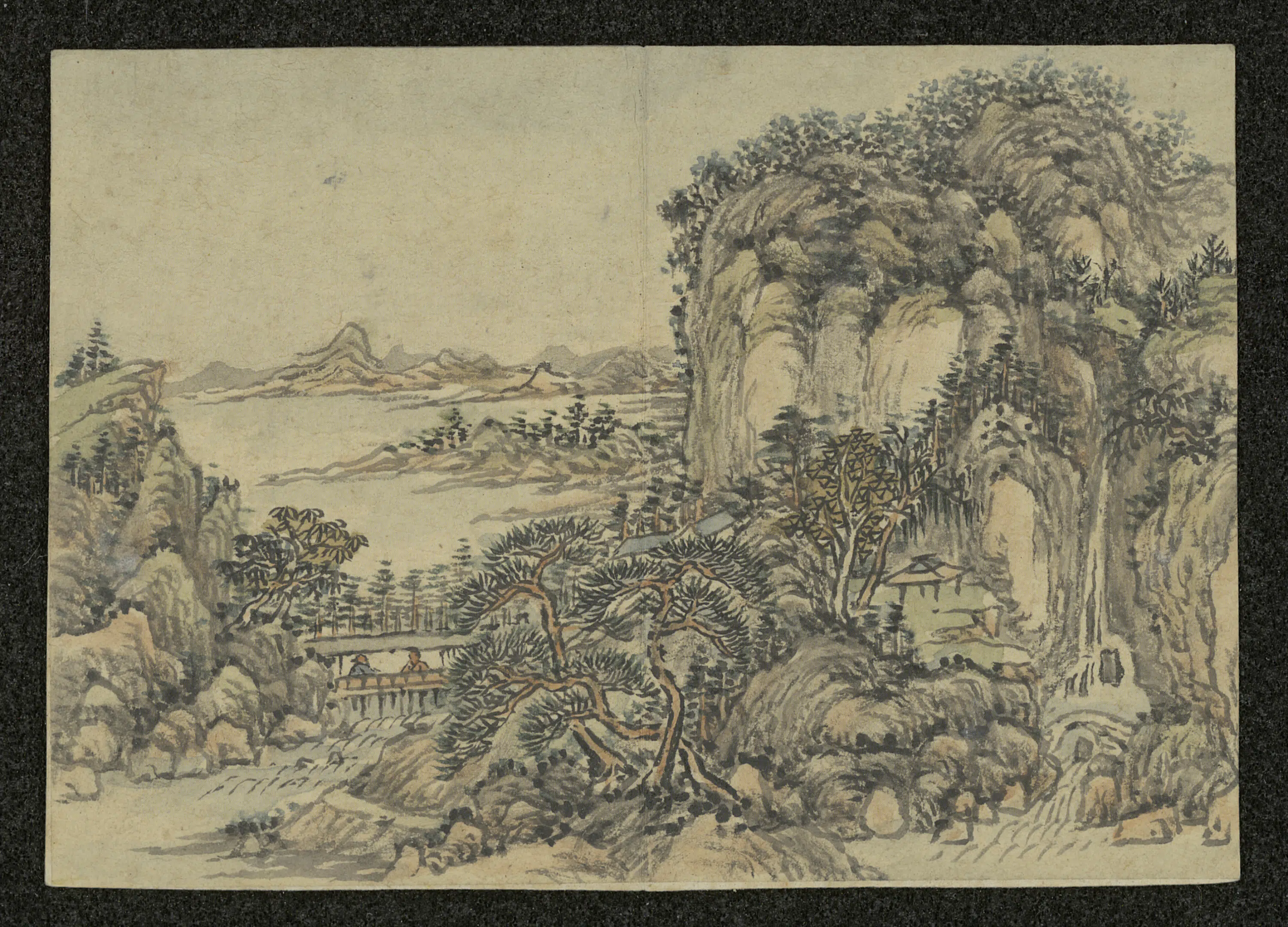 清代【方琮】《山水册（11开）》 第8张