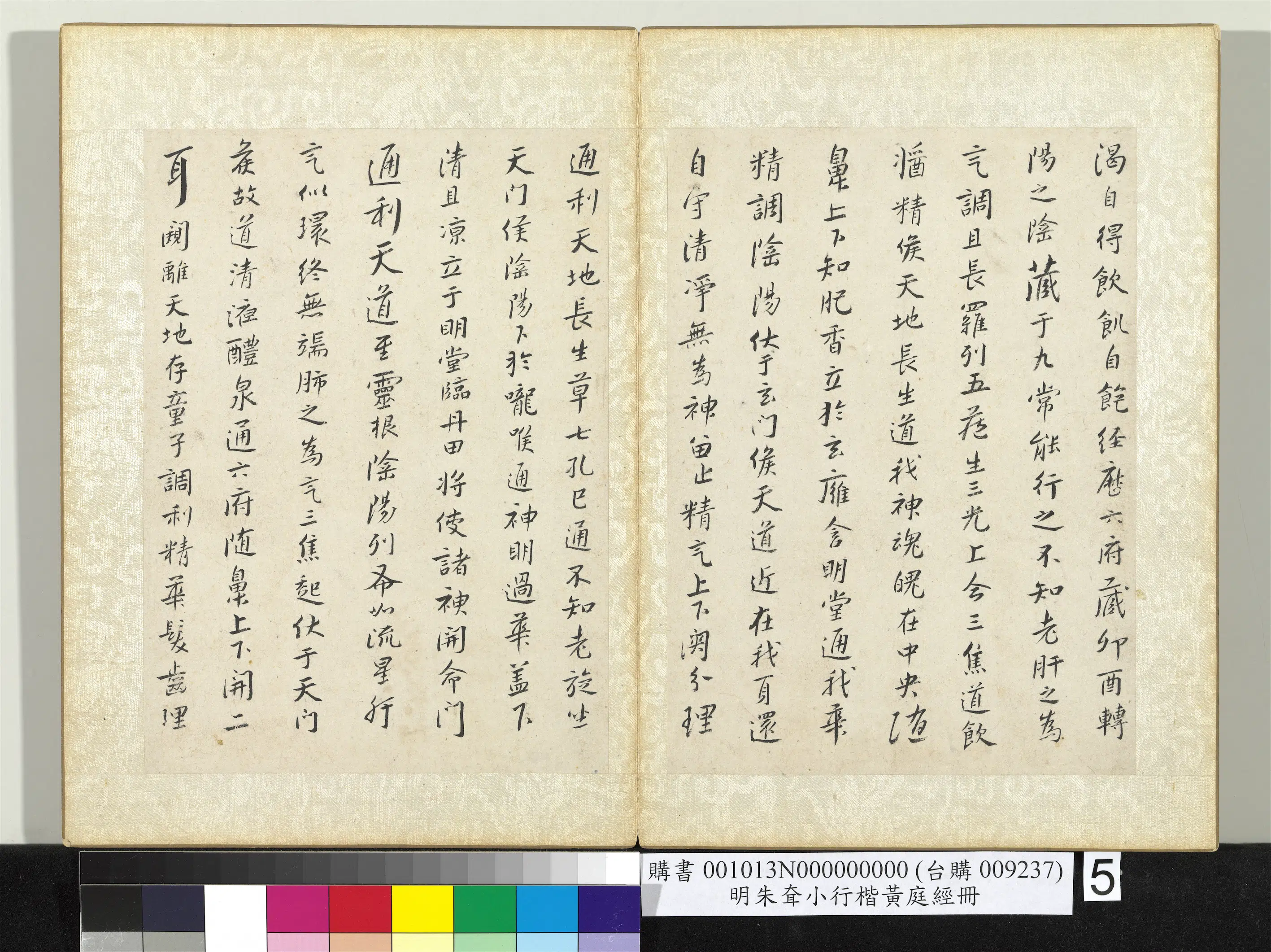 清代【朱耷】《小行楷黄庭经册》 第6张 清代【朱耷】《小行楷黄庭经册》 第6张