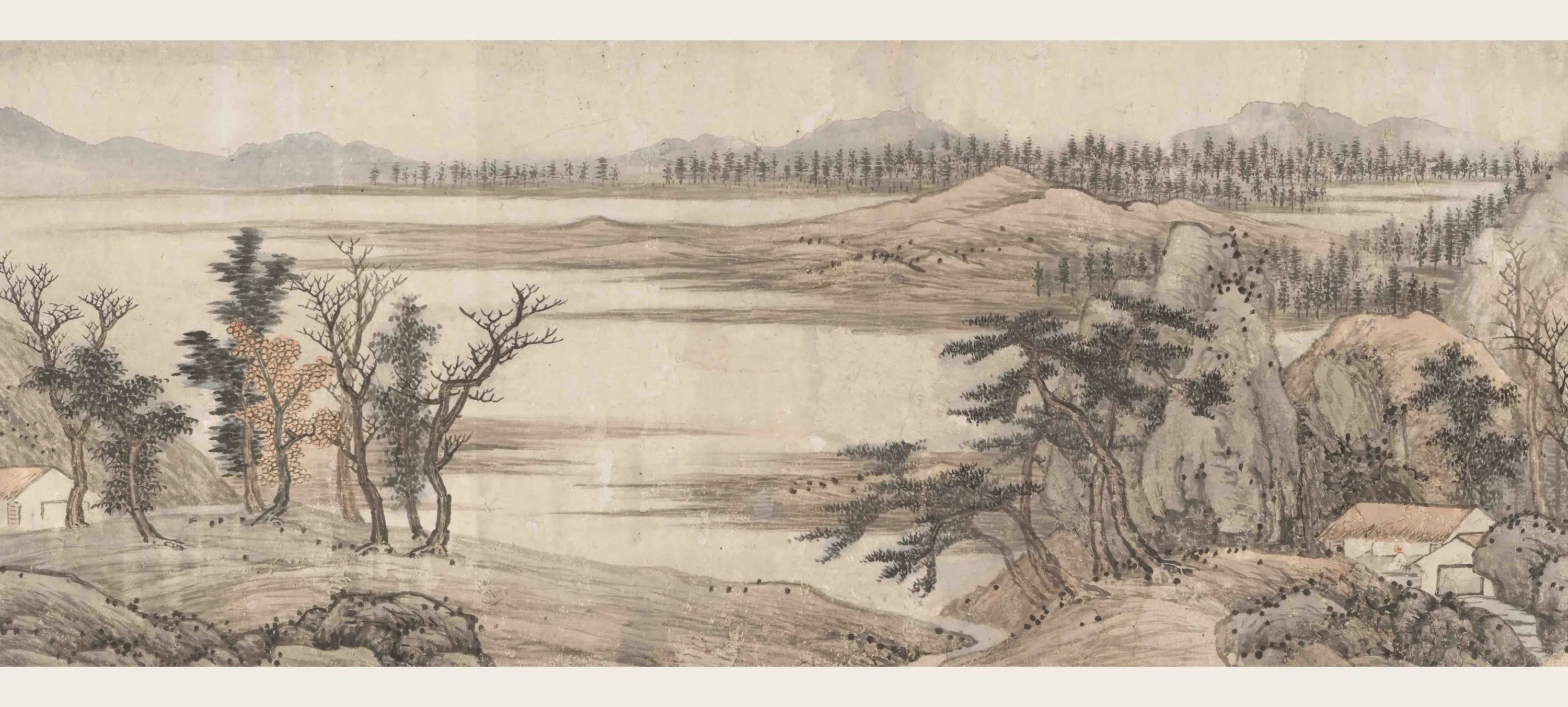 清代【高岑】《江山无尽图卷》 第6张