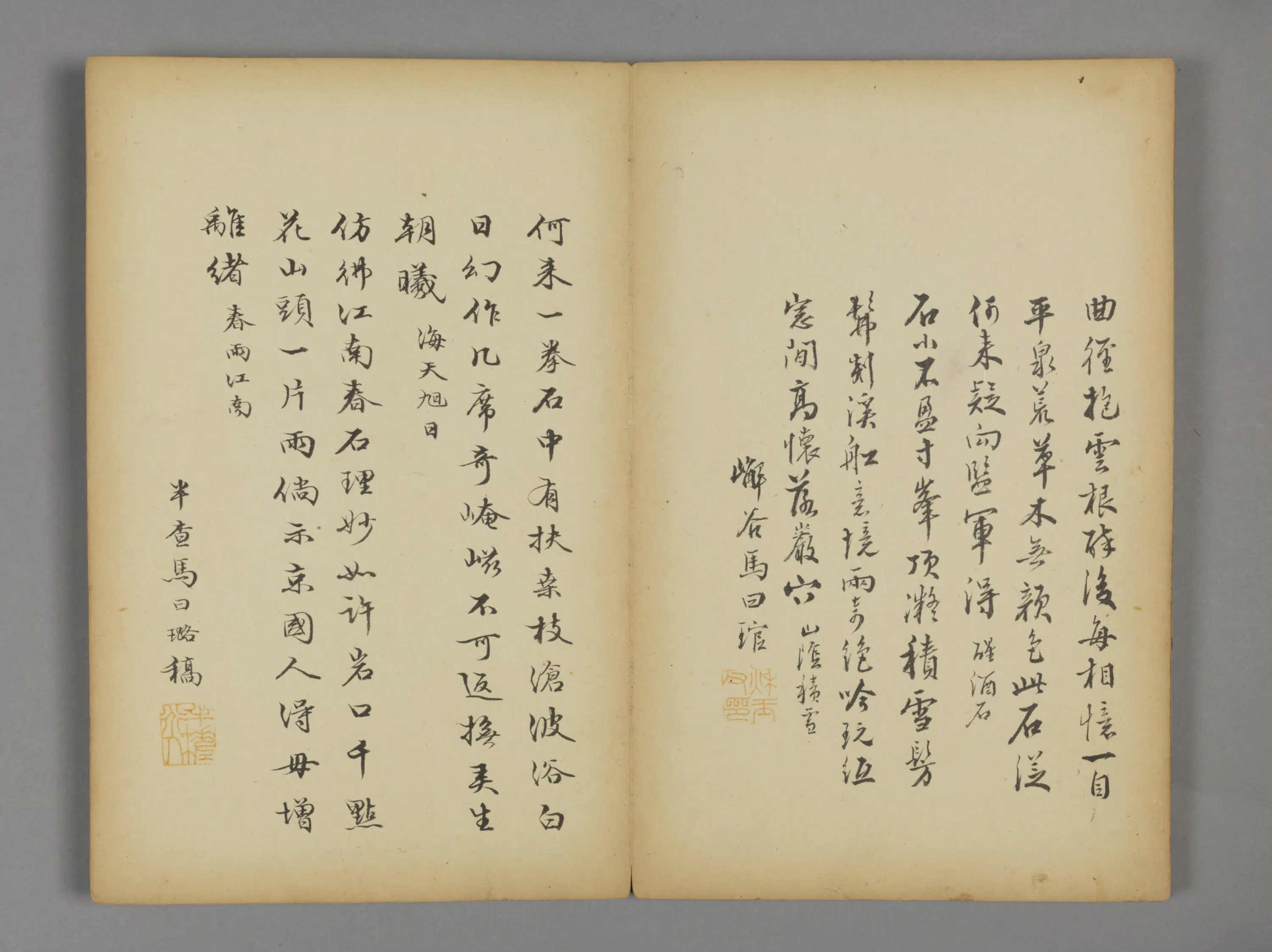 清代【王凫】《画分咏小石诗册》 第8张 清代【王凫】《画分咏小石诗册》 第8张