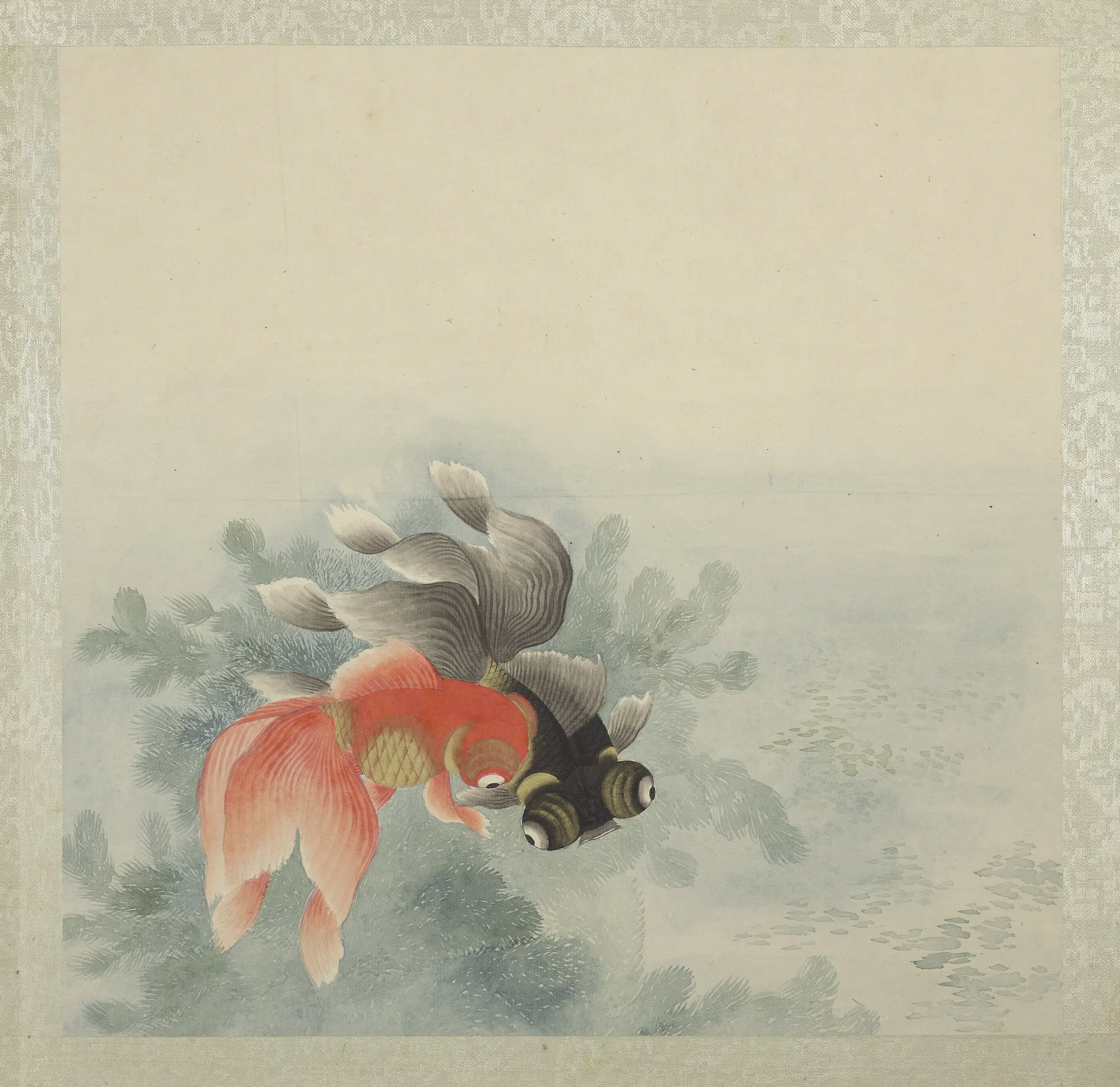 《无名氏画鱼册》