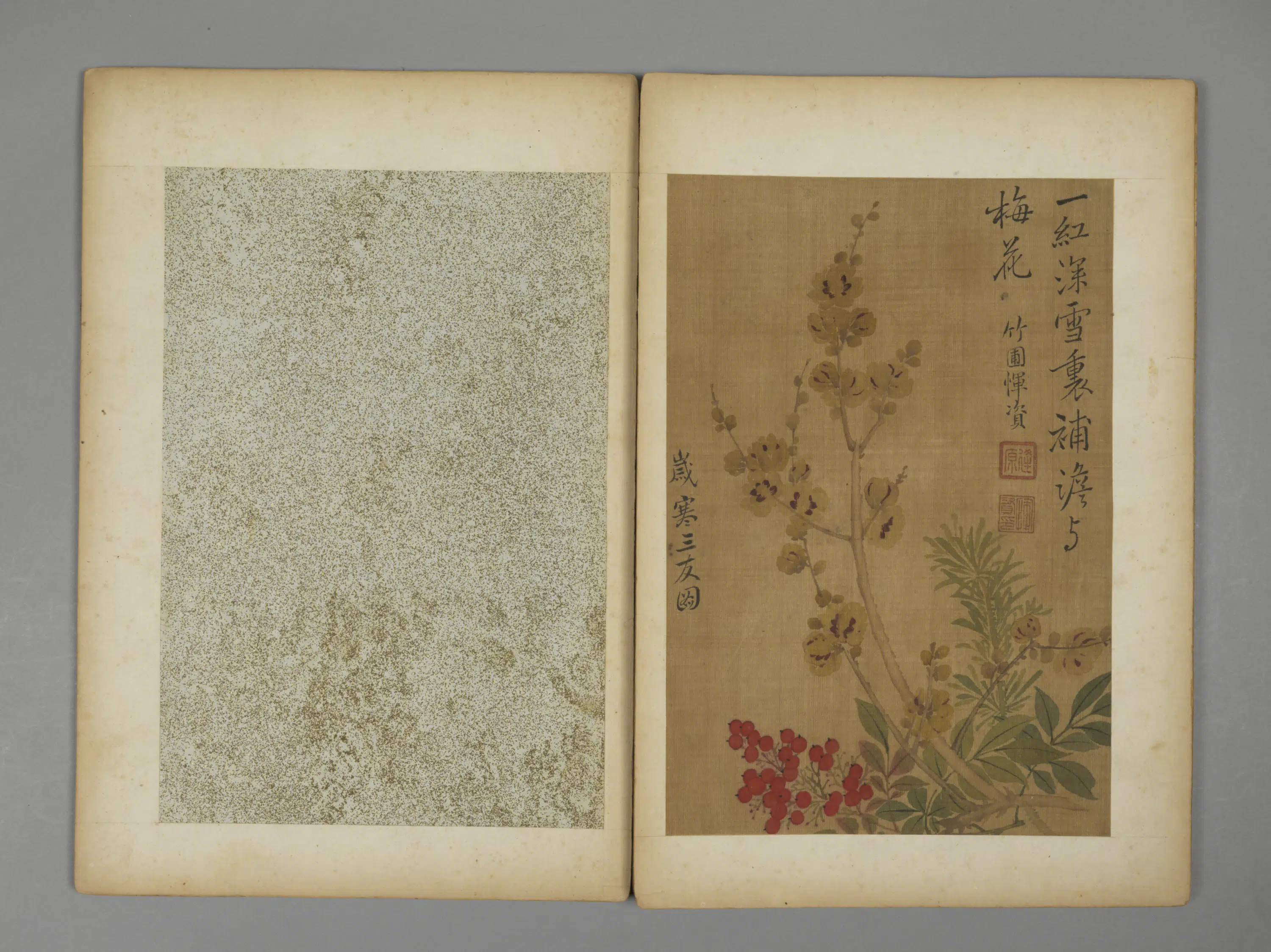 清代【恽资】《花卉册》 第5张