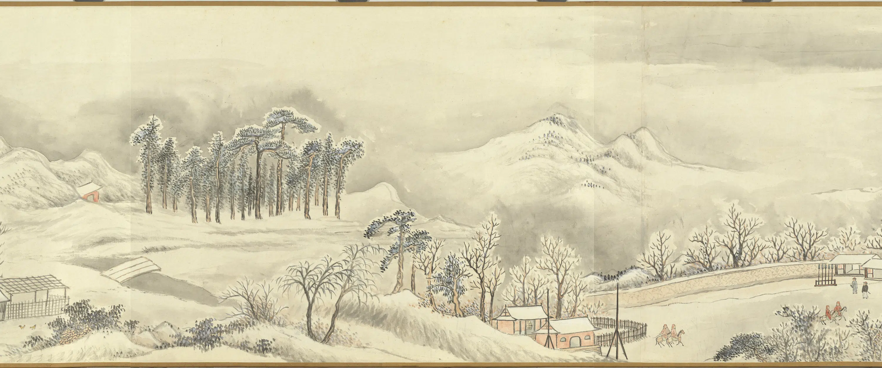 清代【黄钺】《画御制人日喜雪诗卷》 第6张 清代【黄钺】《画御制人日喜雪诗卷》 第6张