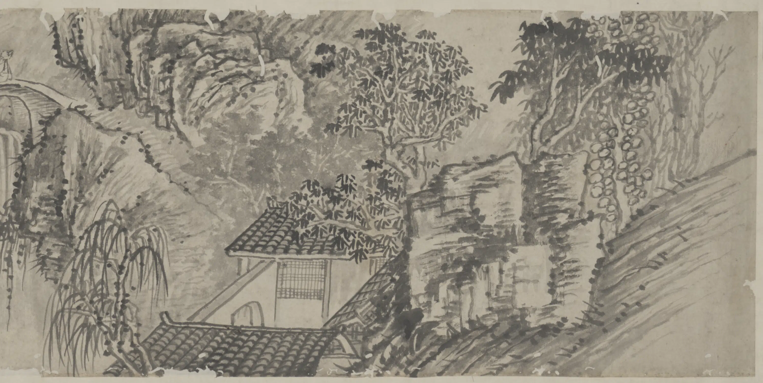 清代【石涛】《山水图卷-1》 第3张 清代【石涛】《山水图卷-1》 第3张