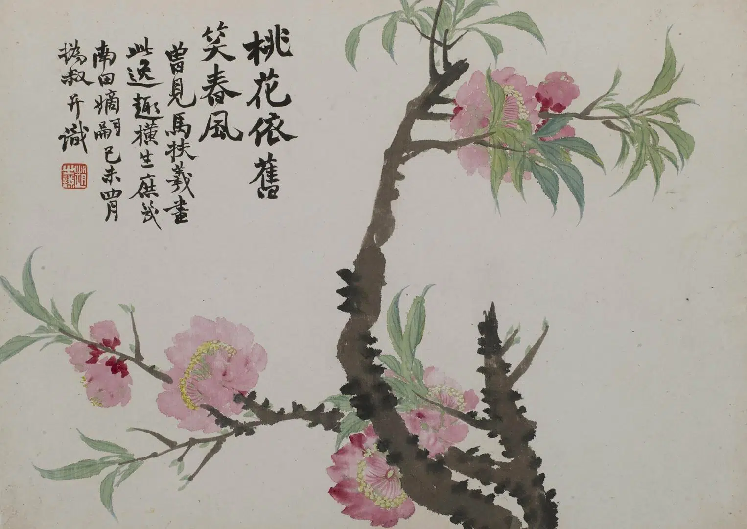 清代【赵之谦】《花卉册》 第4张