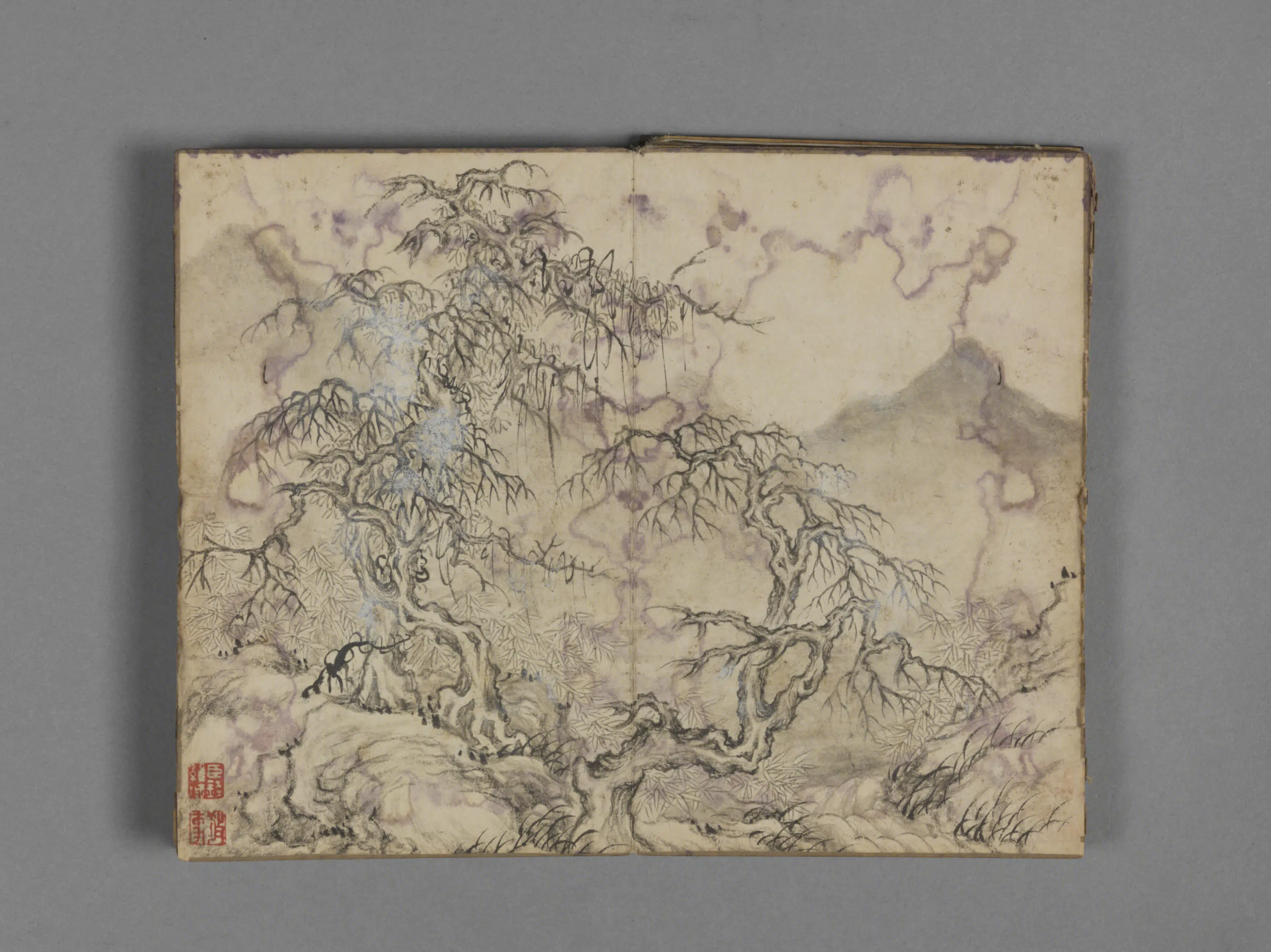 清代【钱维城】《山水小册（12开）》 第11张