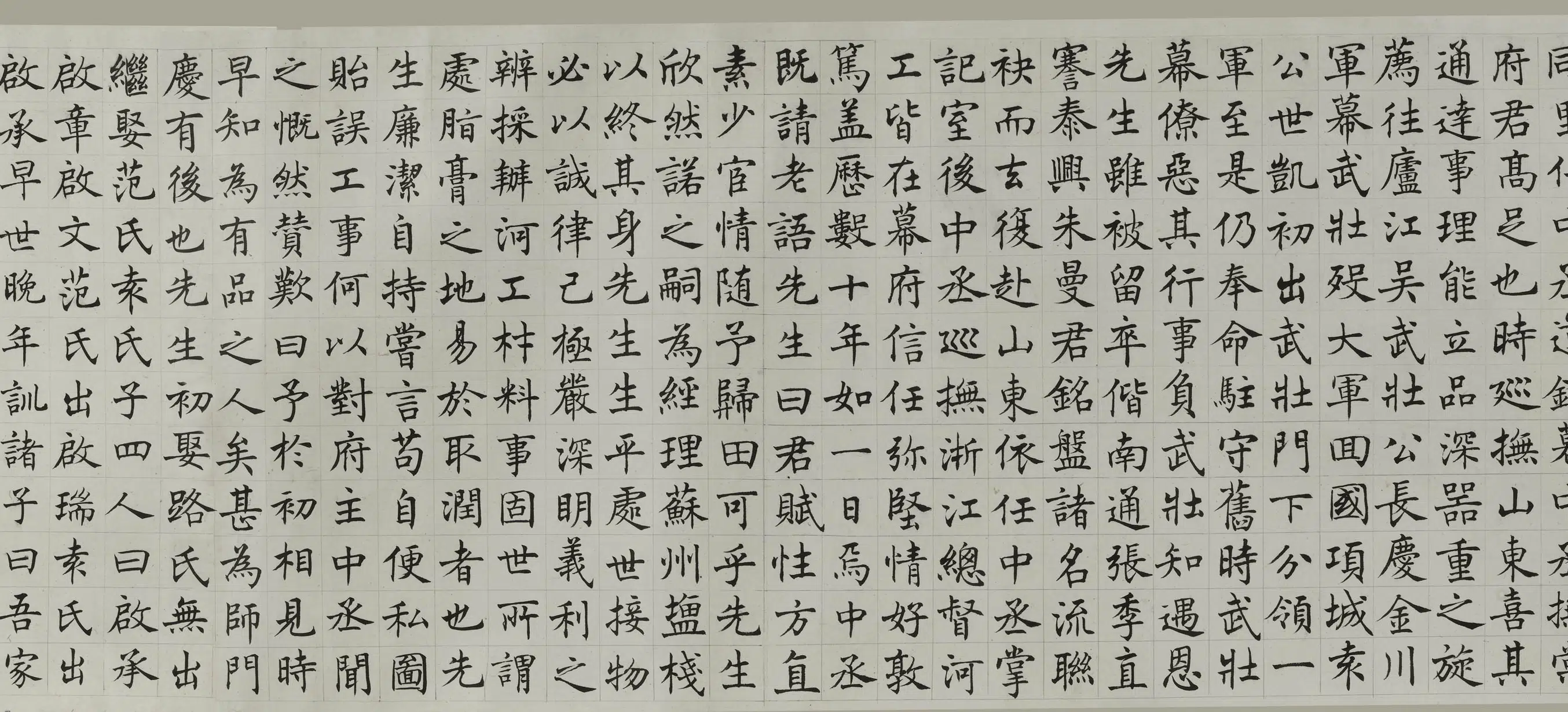 近现代【沈尹默】《楷书潘祖绳家传卷》 第2张