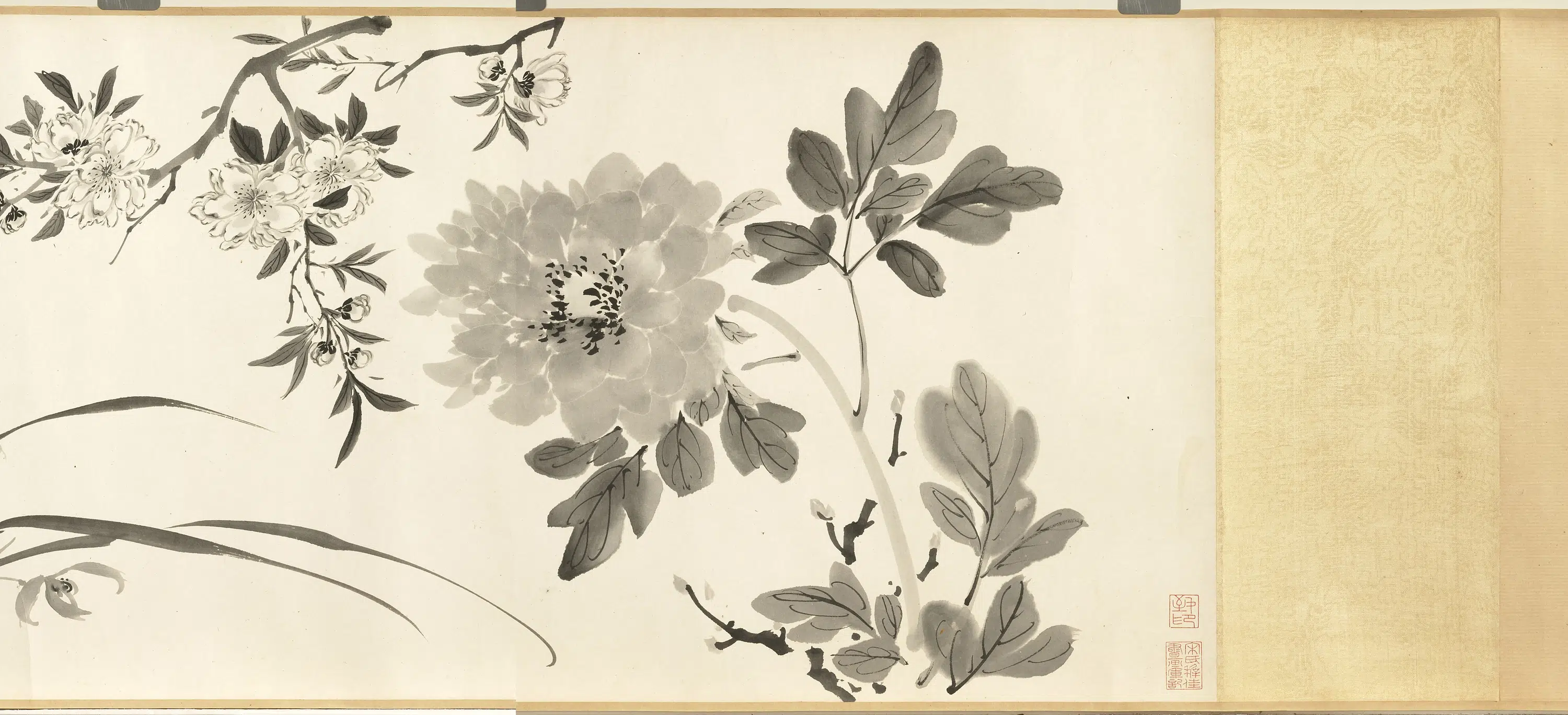 清代【张画】《画杂卉卷》 第8张