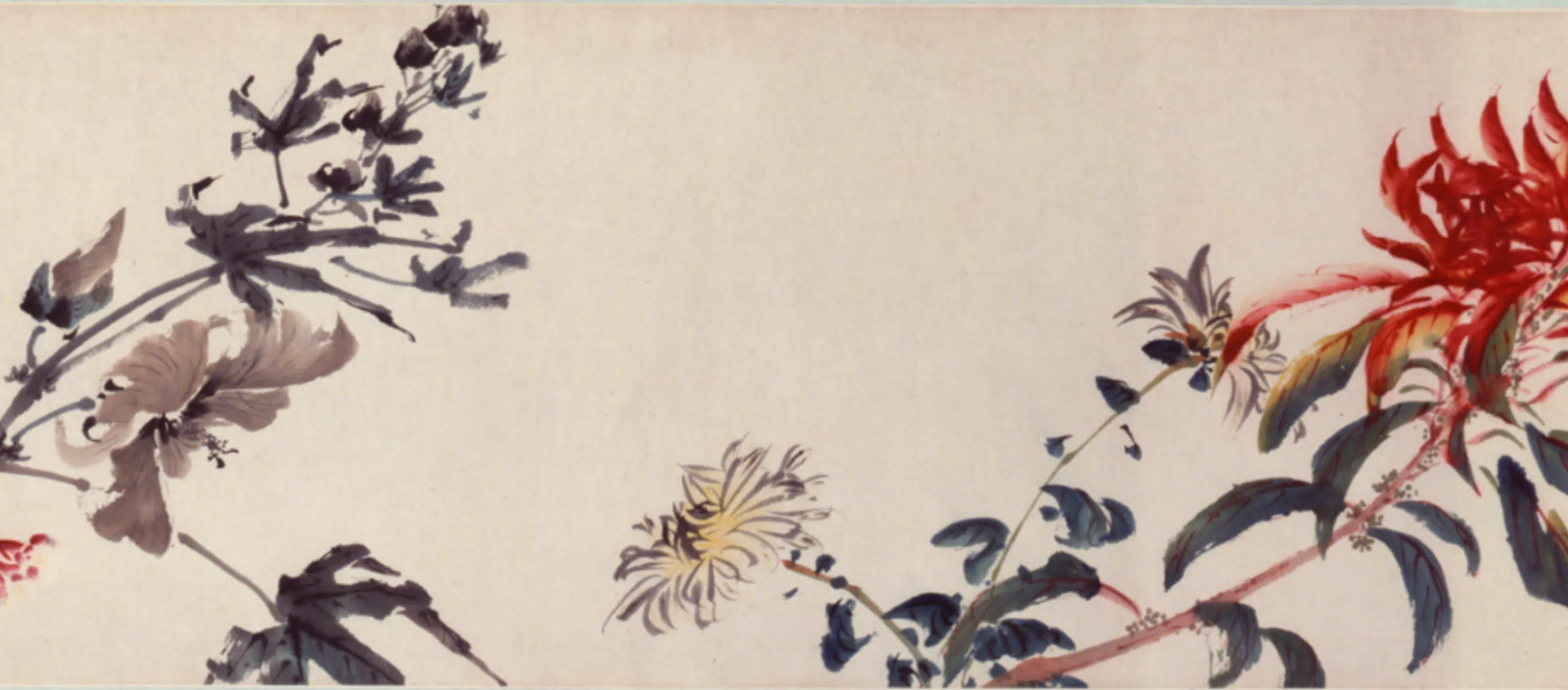 清代【袁江】《花果图卷》 第4张 清代【袁江】《花果图卷》 第4张