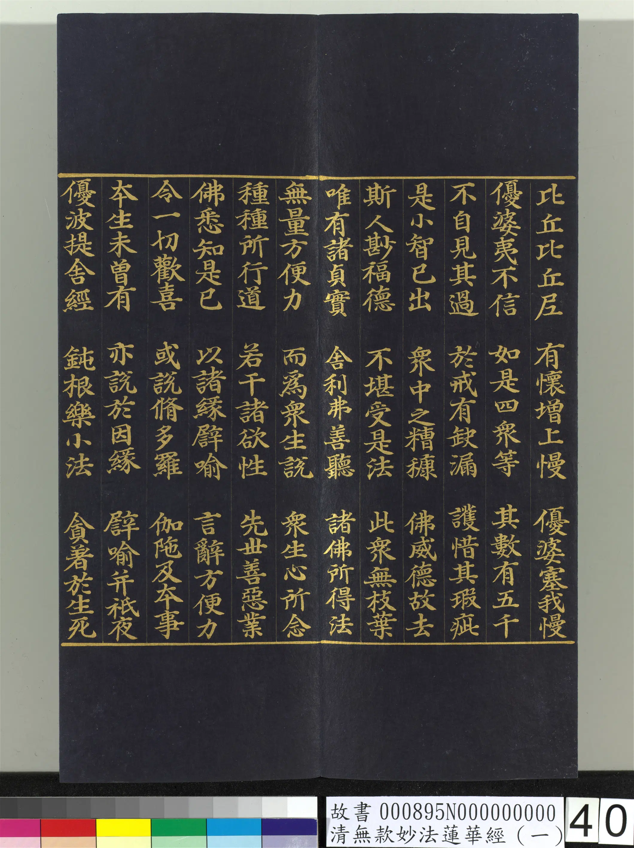 《无款妙法莲华经（一）册》 第33张