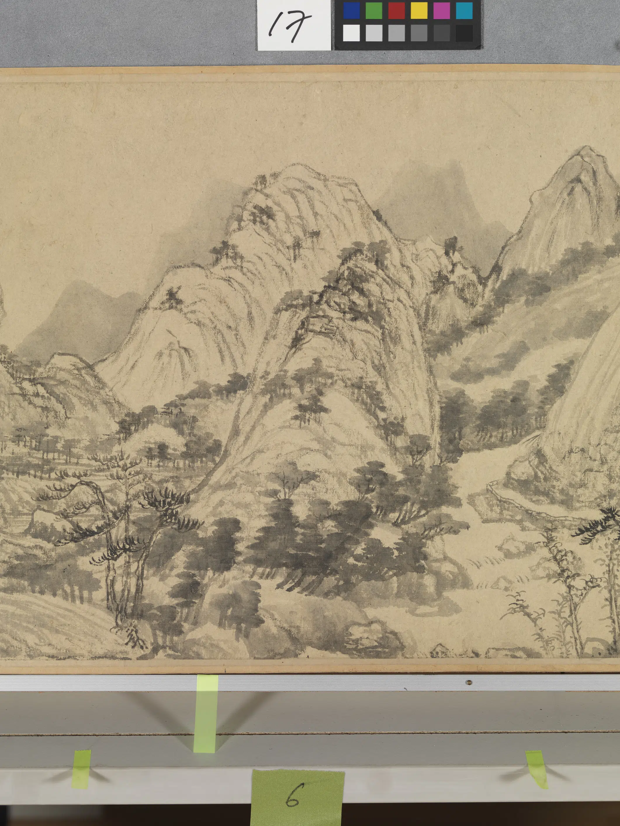 元代【黄公望】《富春山居图子明卷》 第8张 元代【黄公望】《富春山居图子明卷》 第8张