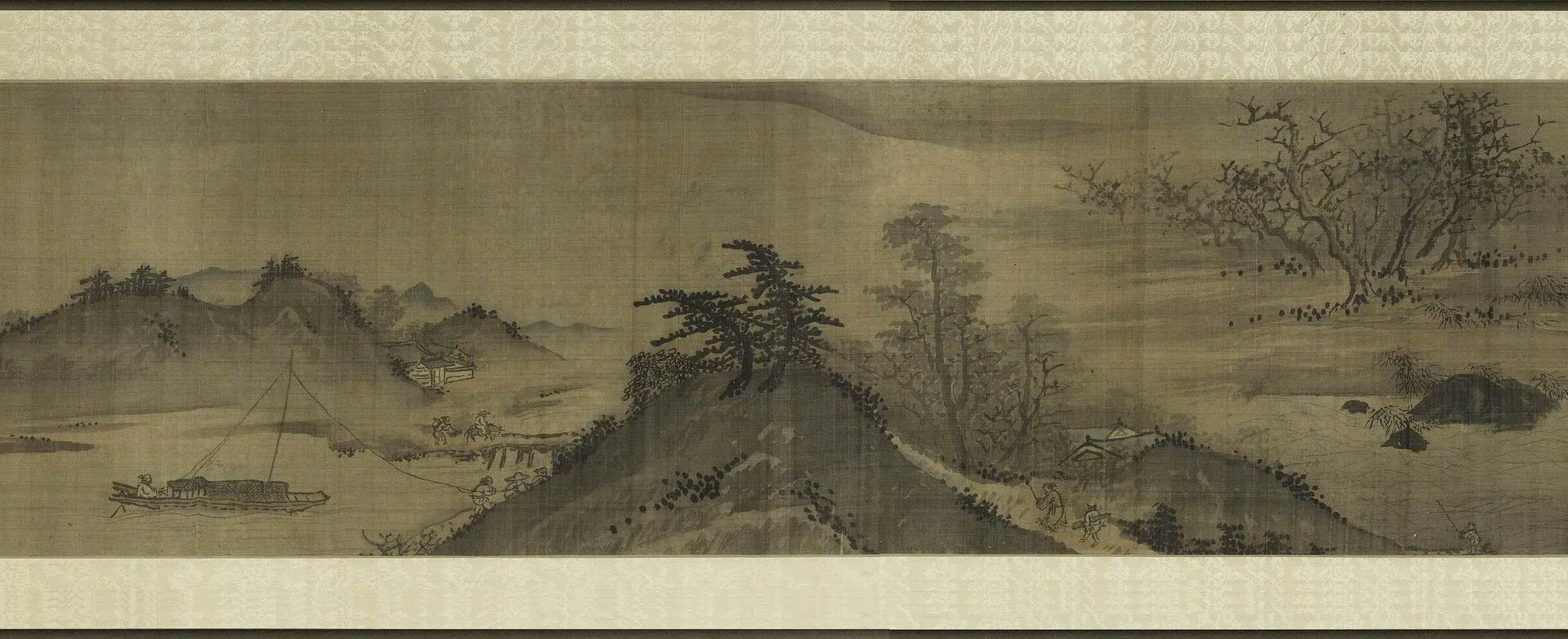 元朝【张远】《潇湘八景图卷》 第8张