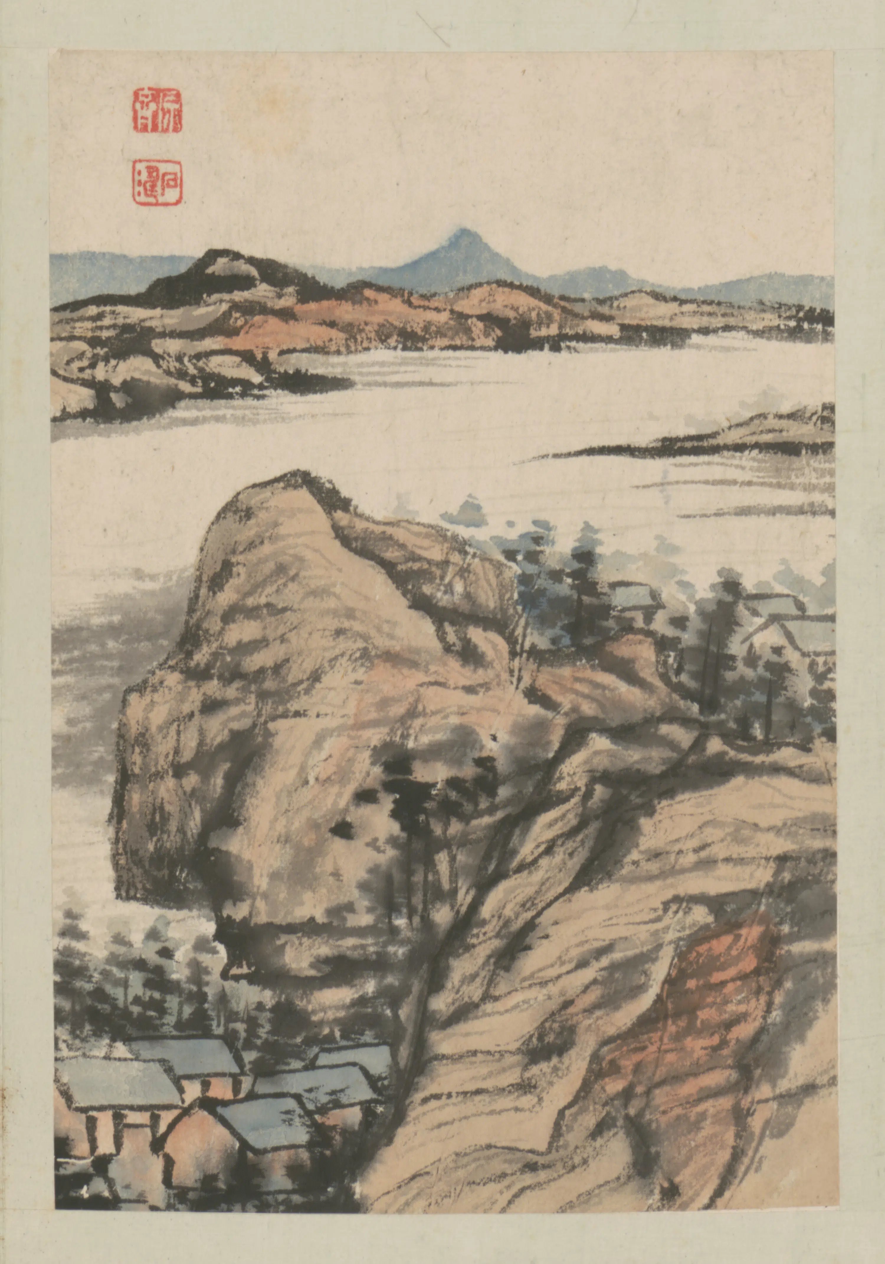 清代【石涛】《山水图册-1（10开）》 第7张