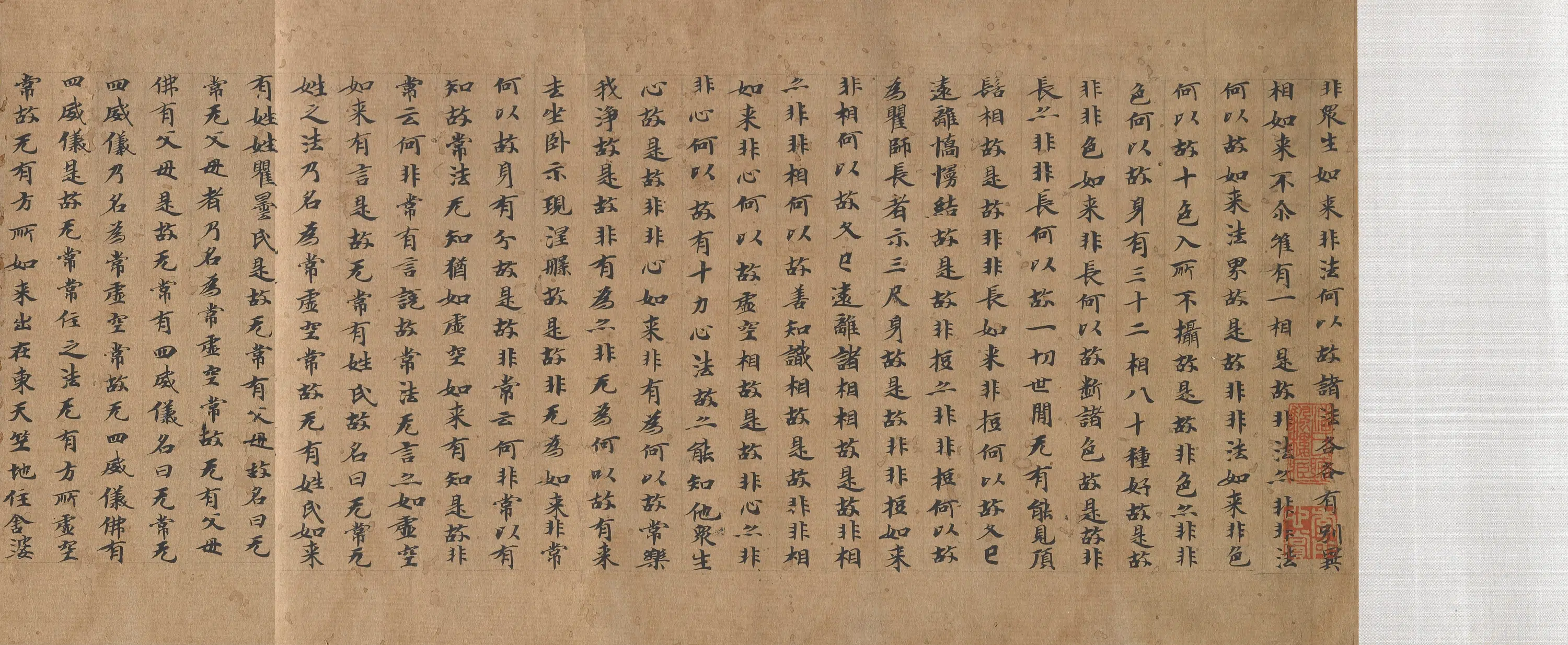 唐代【佚名】《大般涅槃经卷二十二》 第2张 唐代【佚名】《大般涅槃经卷二十二》 第2张