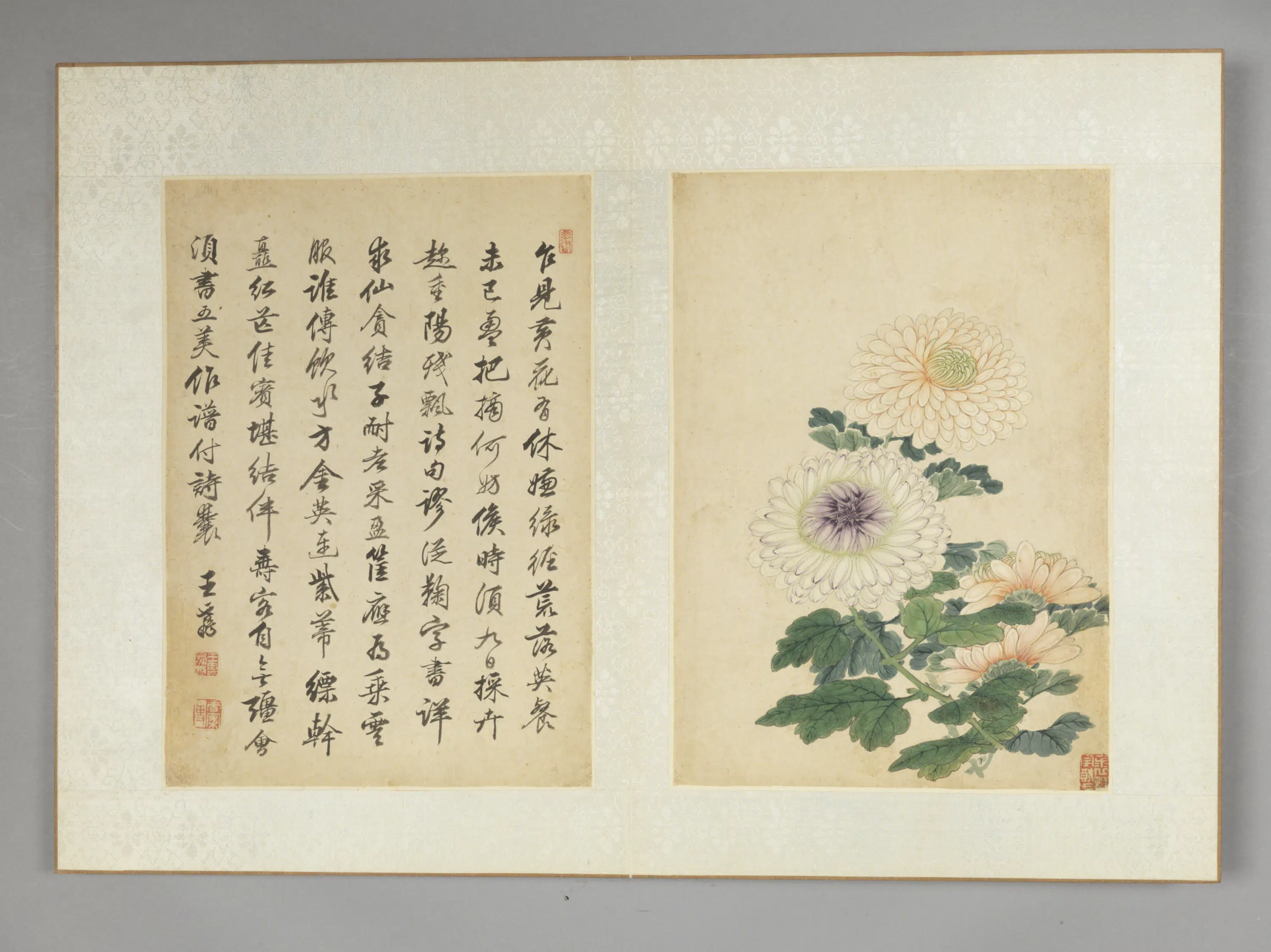 清代【裘穟】《花鸟册》 第8张