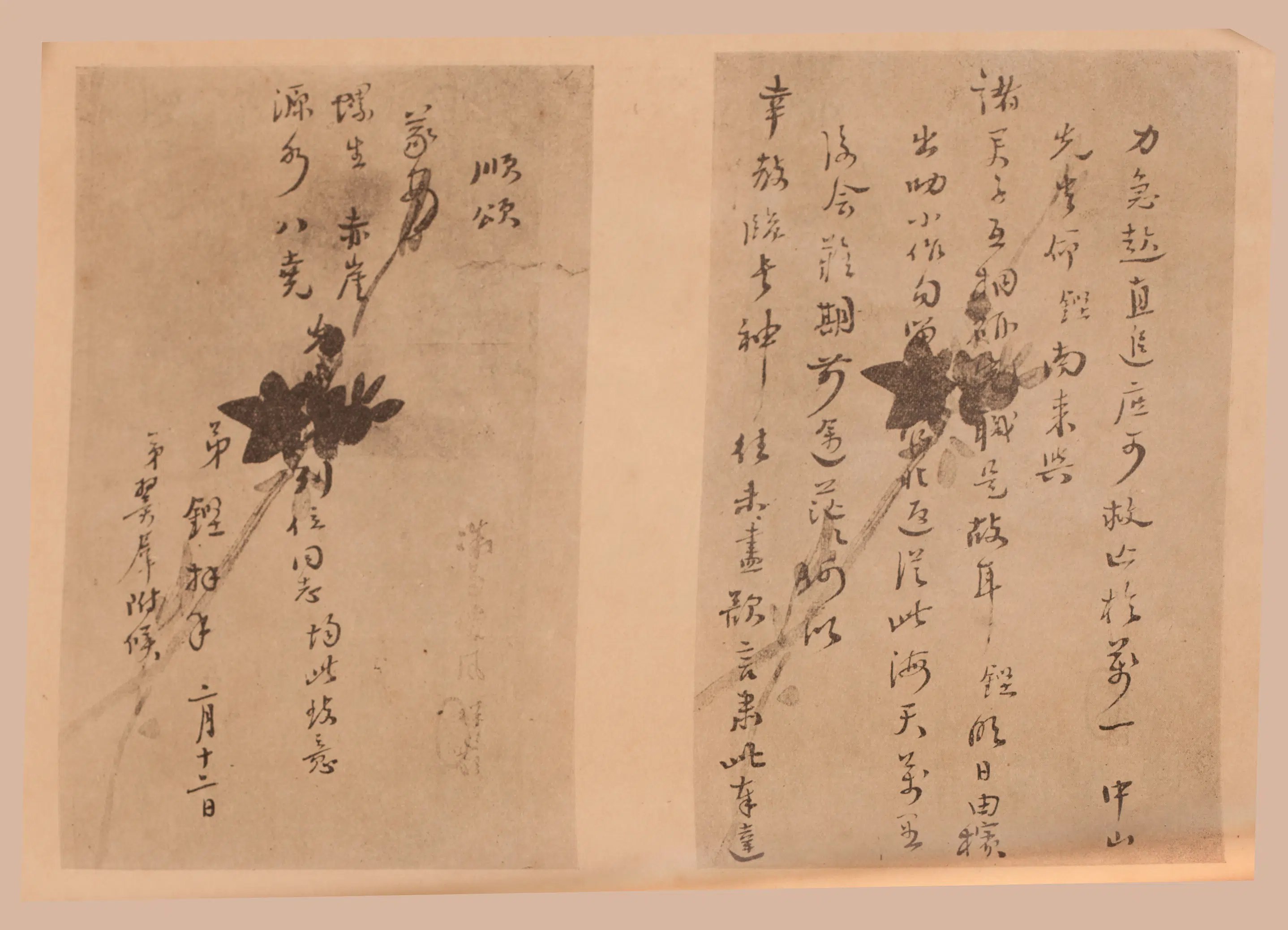 近现代《公元1933年铅印南洋霹雳华侨革命墨迹》