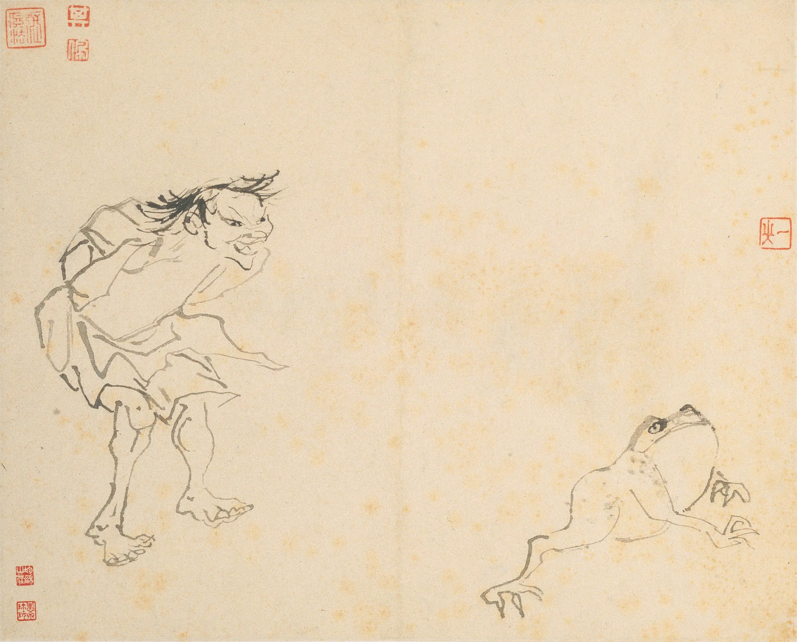 清代【高其佩】《杂画册》 第6张
