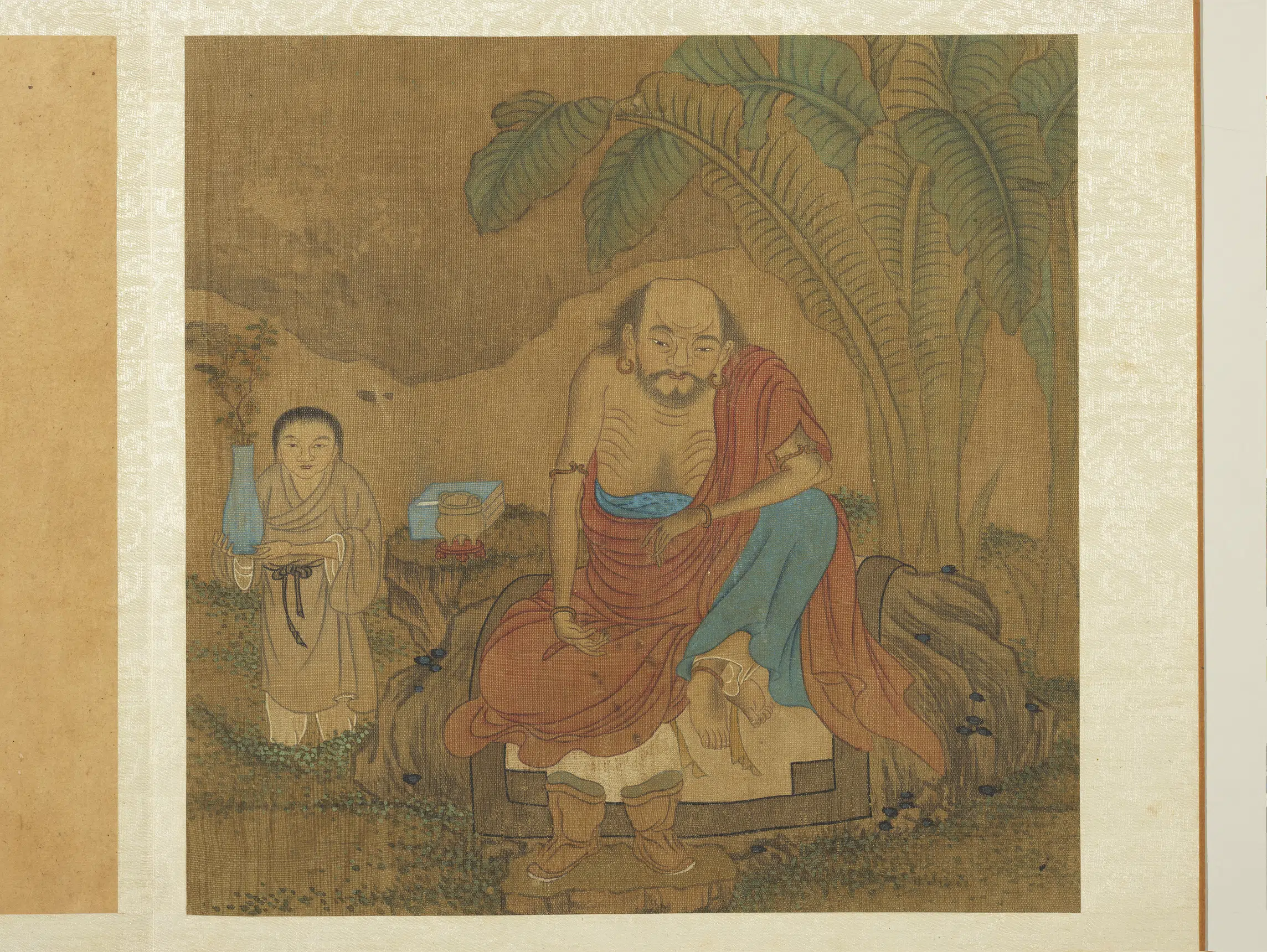 宋代《宋人十六应真像册》 第4张