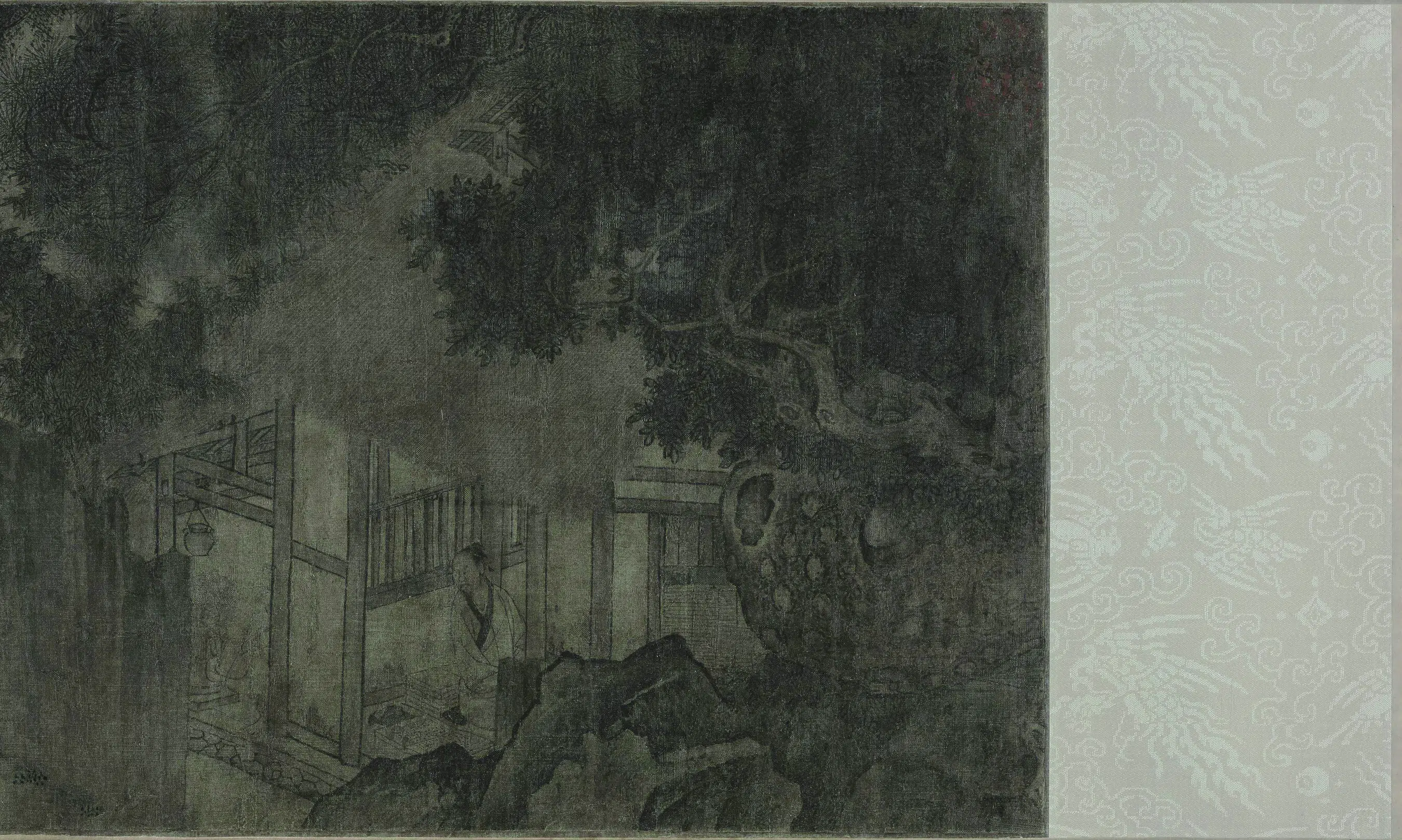 南宋【刘松年】《画卢仝烹茶图卷》 第3张 南宋【刘松年】《画卢仝烹茶图卷》 第3张