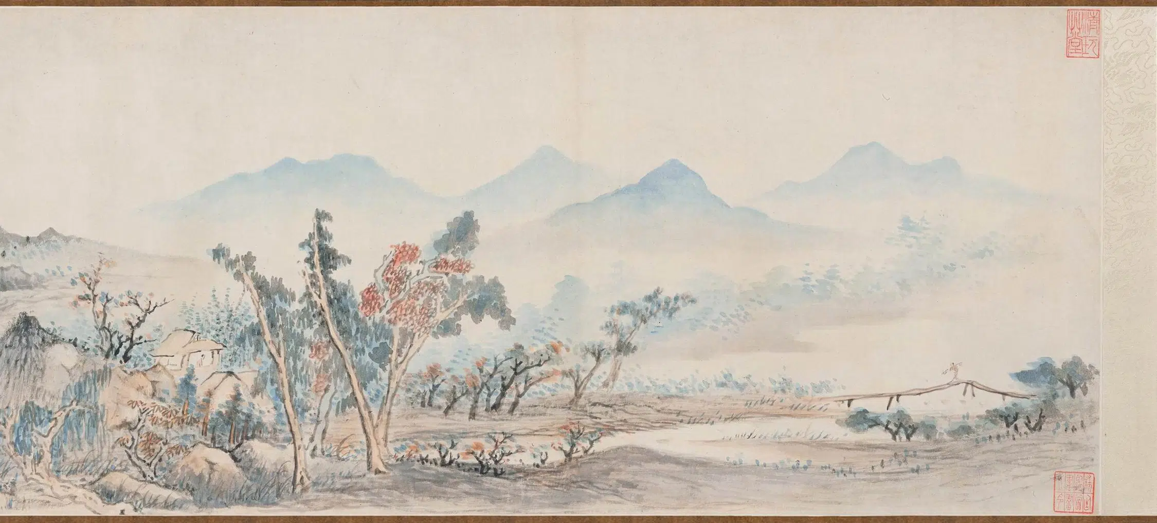 明朝【赵左】《仿大痴秋山无尽图卷》 第8张
