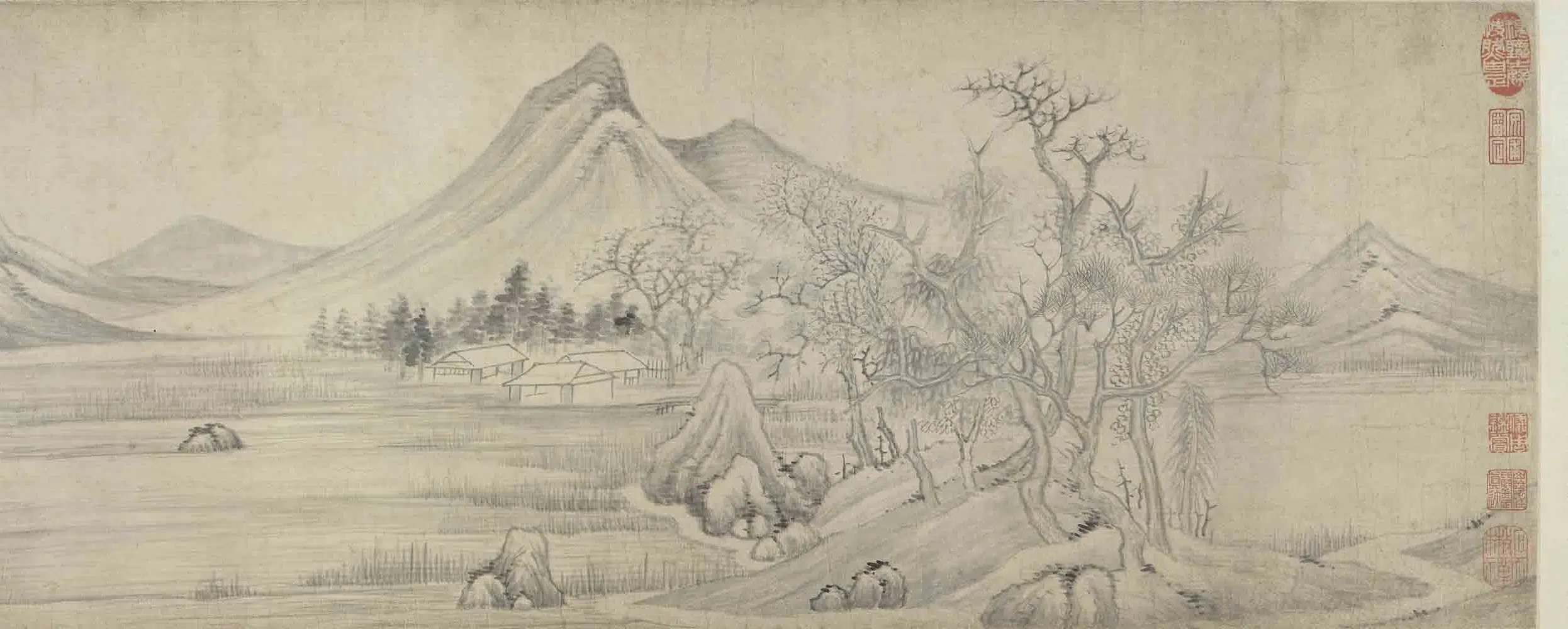 明朝【沈颢灏】《山水卷》 第13张