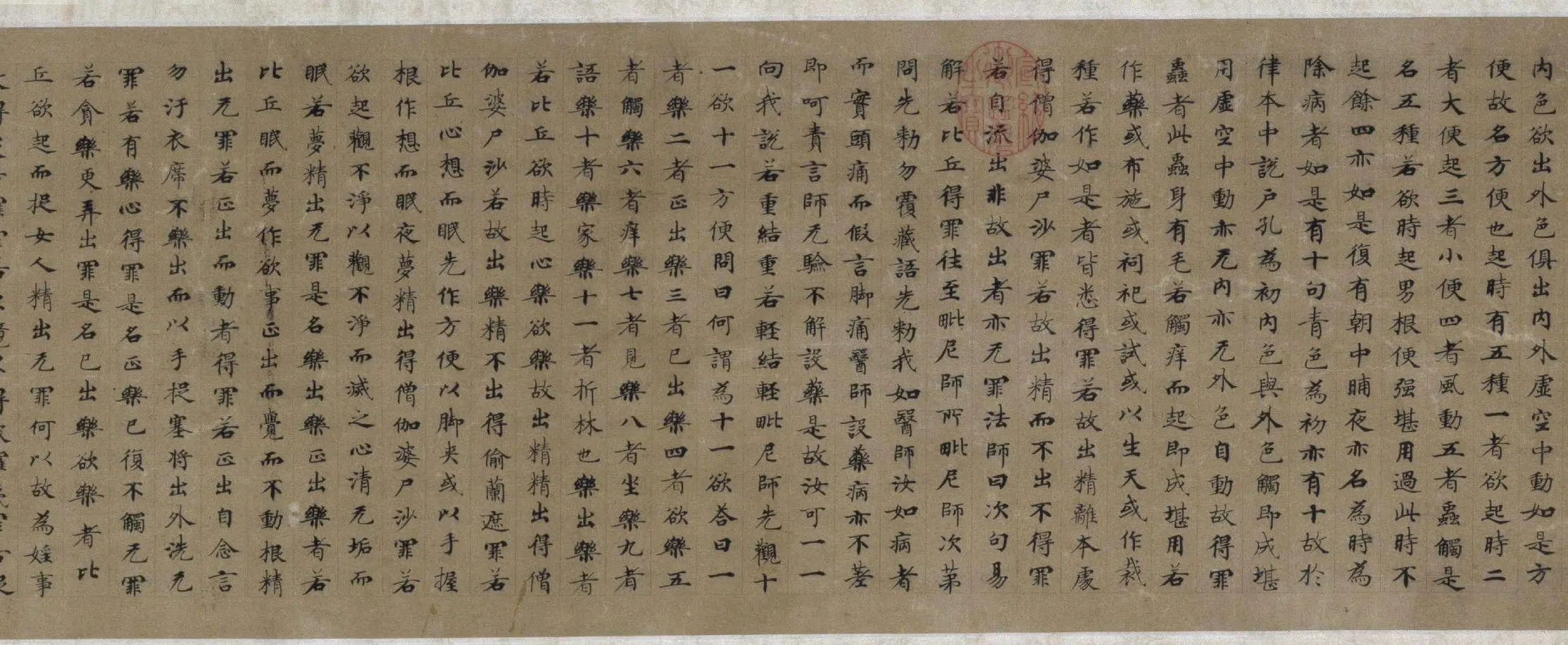 唐朝【国诠】《楷书善见律卷》 第2张 唐朝【国诠】《楷书善见律卷》 第2张