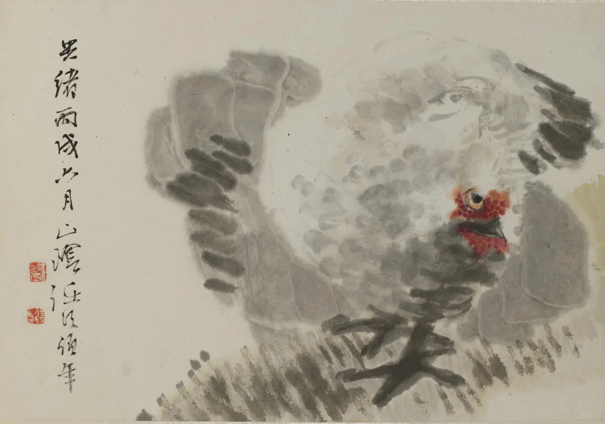 清代【任伯年(任颐)】《杂画册-2》 第13张 清代【任伯年(任颐)】《杂画册-2》 第13张