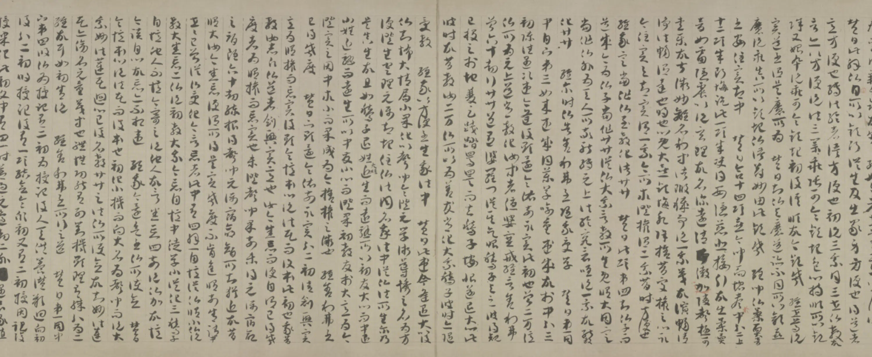 唐朝《无款草书写经卷》 第5张 唐朝《无款草书写经卷》 第5张
