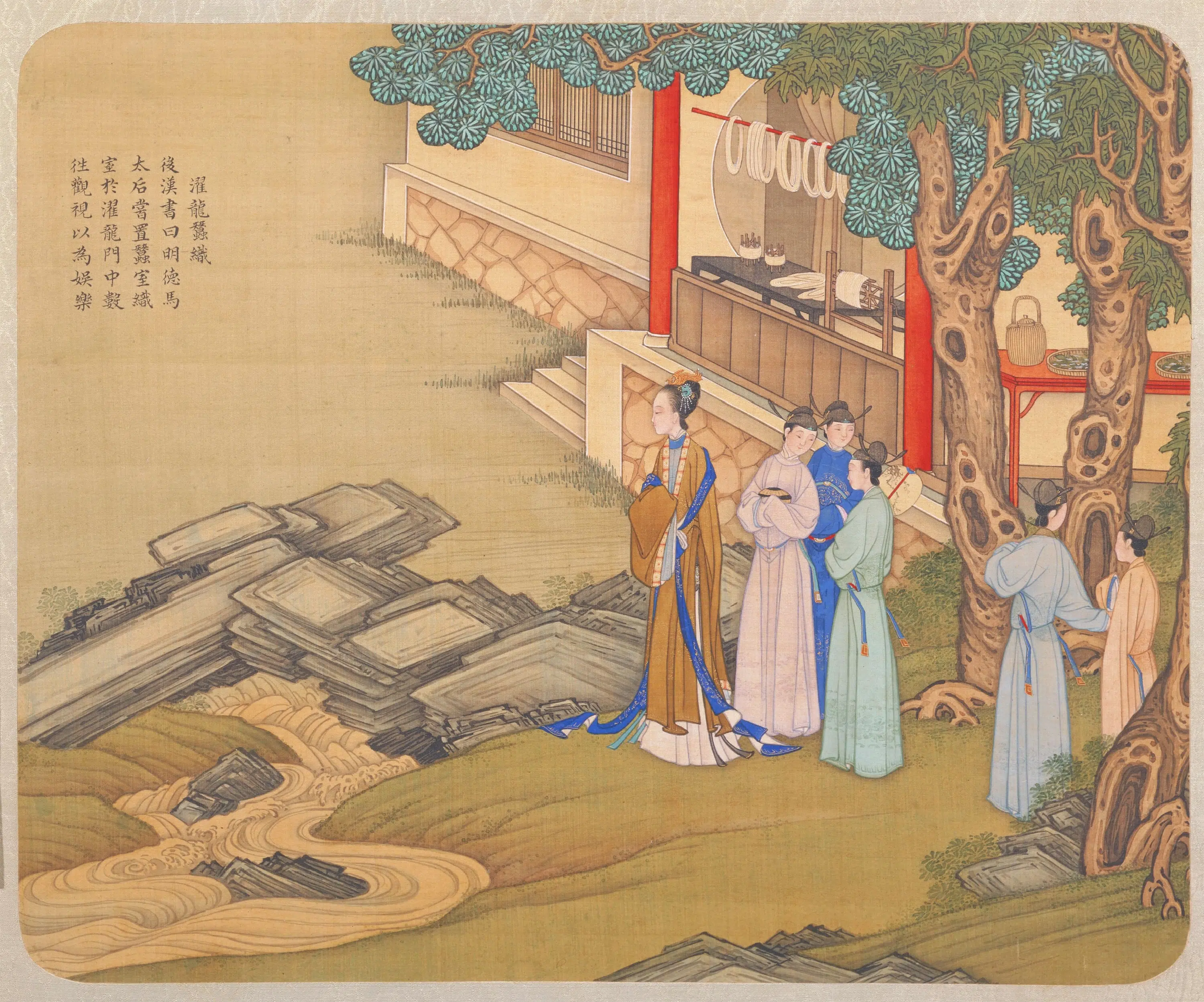 清代【焦秉贞】《历朝贤后故事图册》 第6张 清代【焦秉贞】《历朝贤后故事图册》 第6张