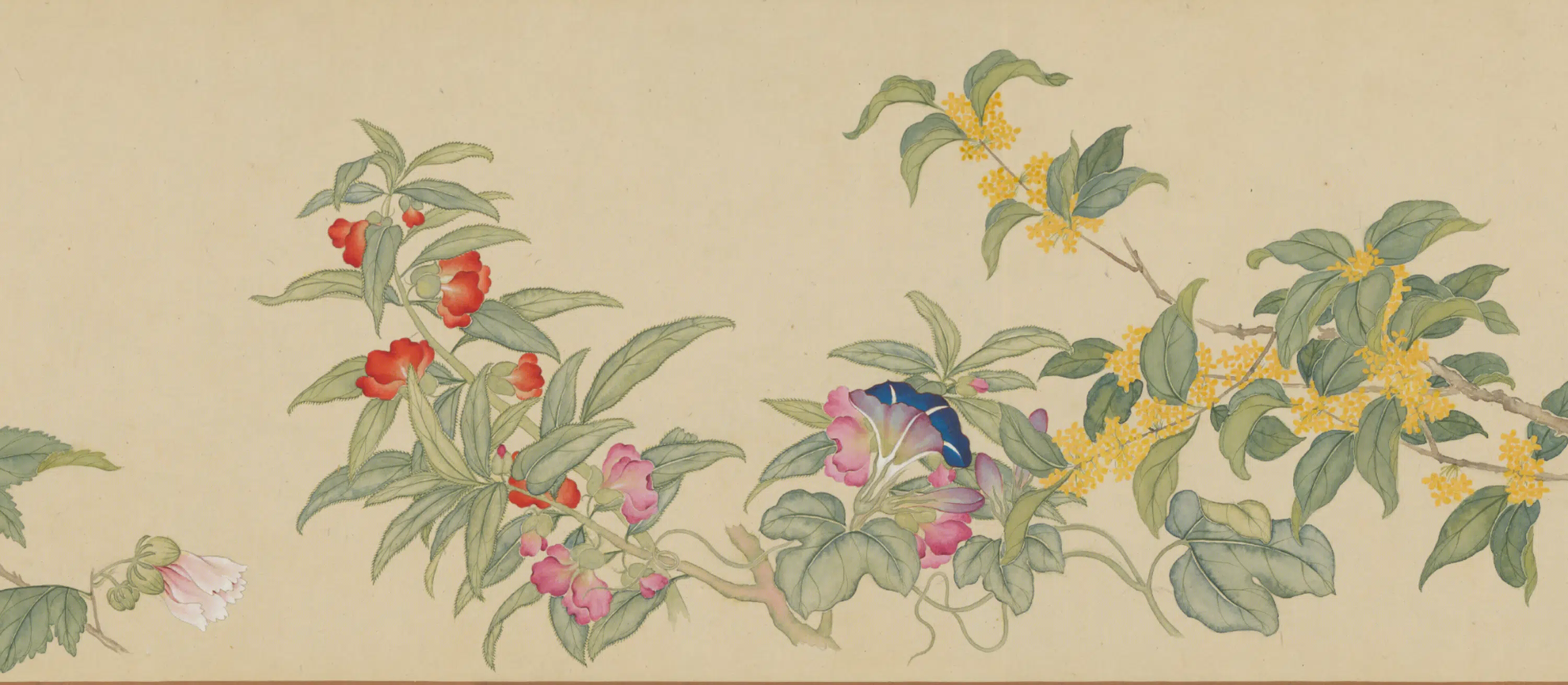 清代【汪承霈】《球露含秋图卷》 第3张