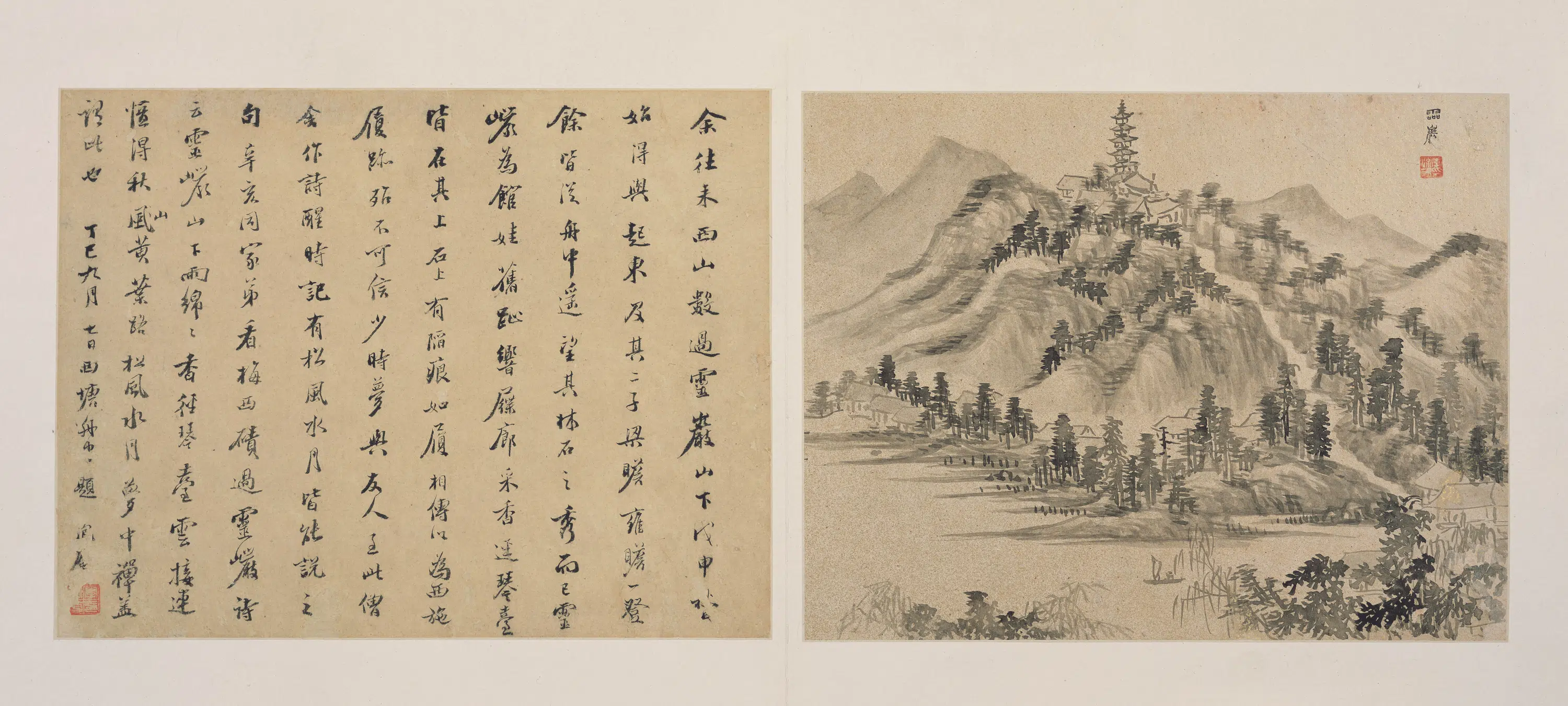 明朝【李流芳】《吴中十景图册》