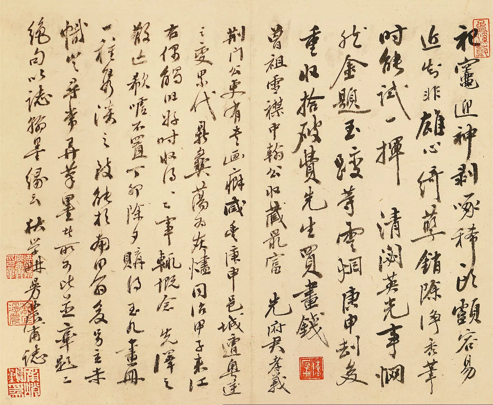 清代【陈撰】《花卉图册-3》 第13张