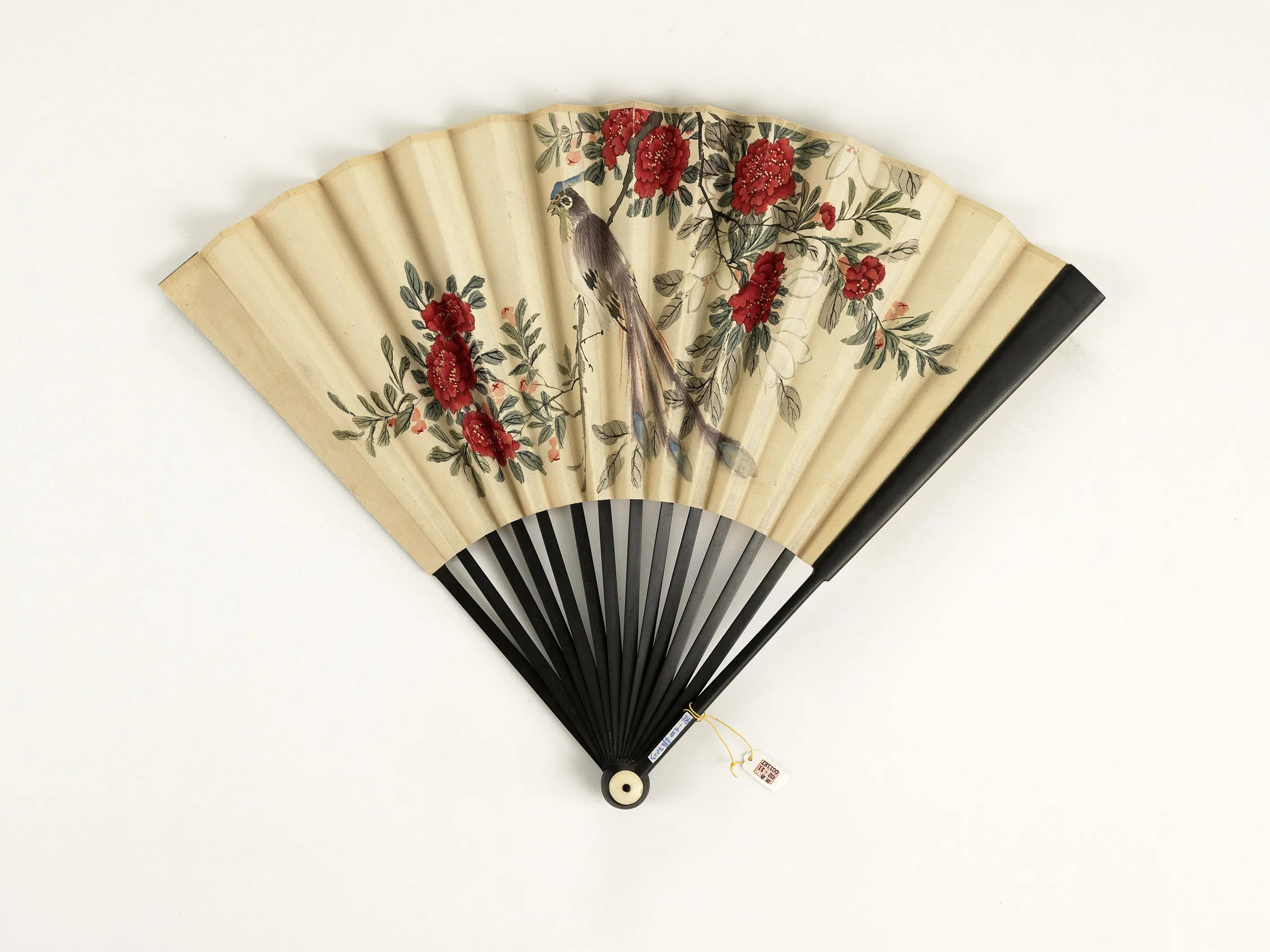 清代《清人花鸟-成扇-30》