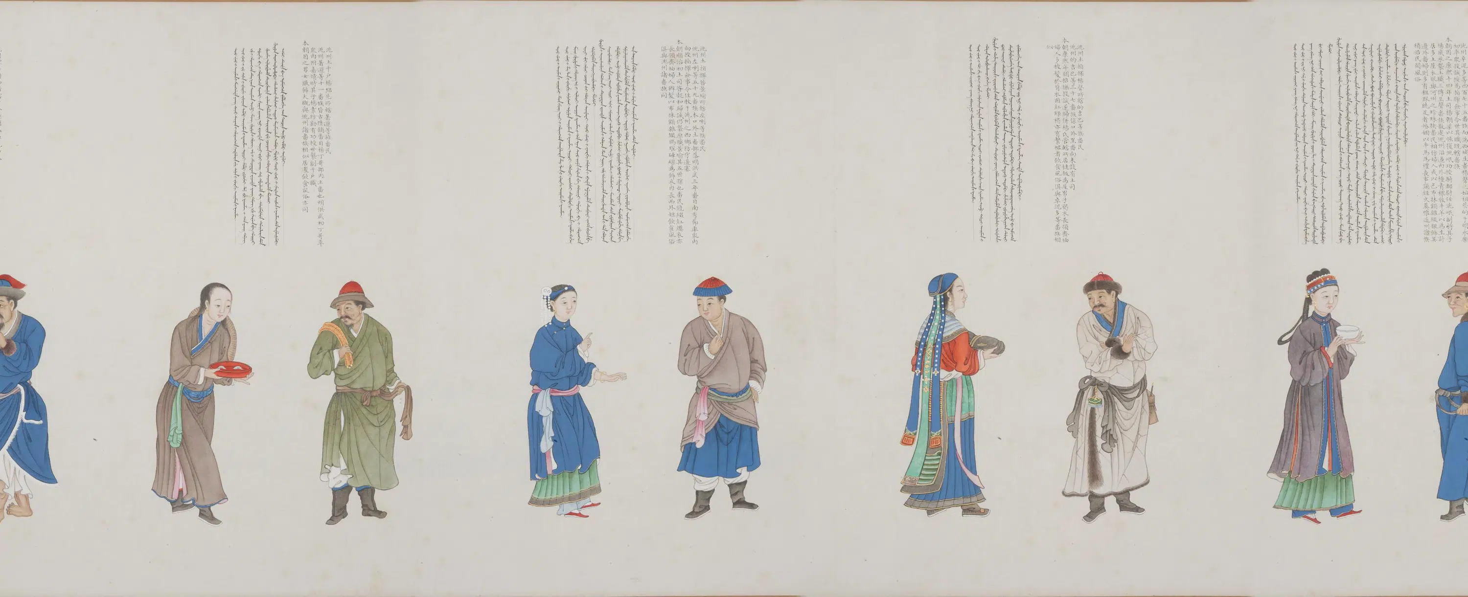 清代【沈焕】《沈庆兰、黎明、程琳合画职贡图卷第三卷》 第40张 清代【沈焕】《沈庆兰、黎明、程琳合画职贡图卷第三卷》 第40张