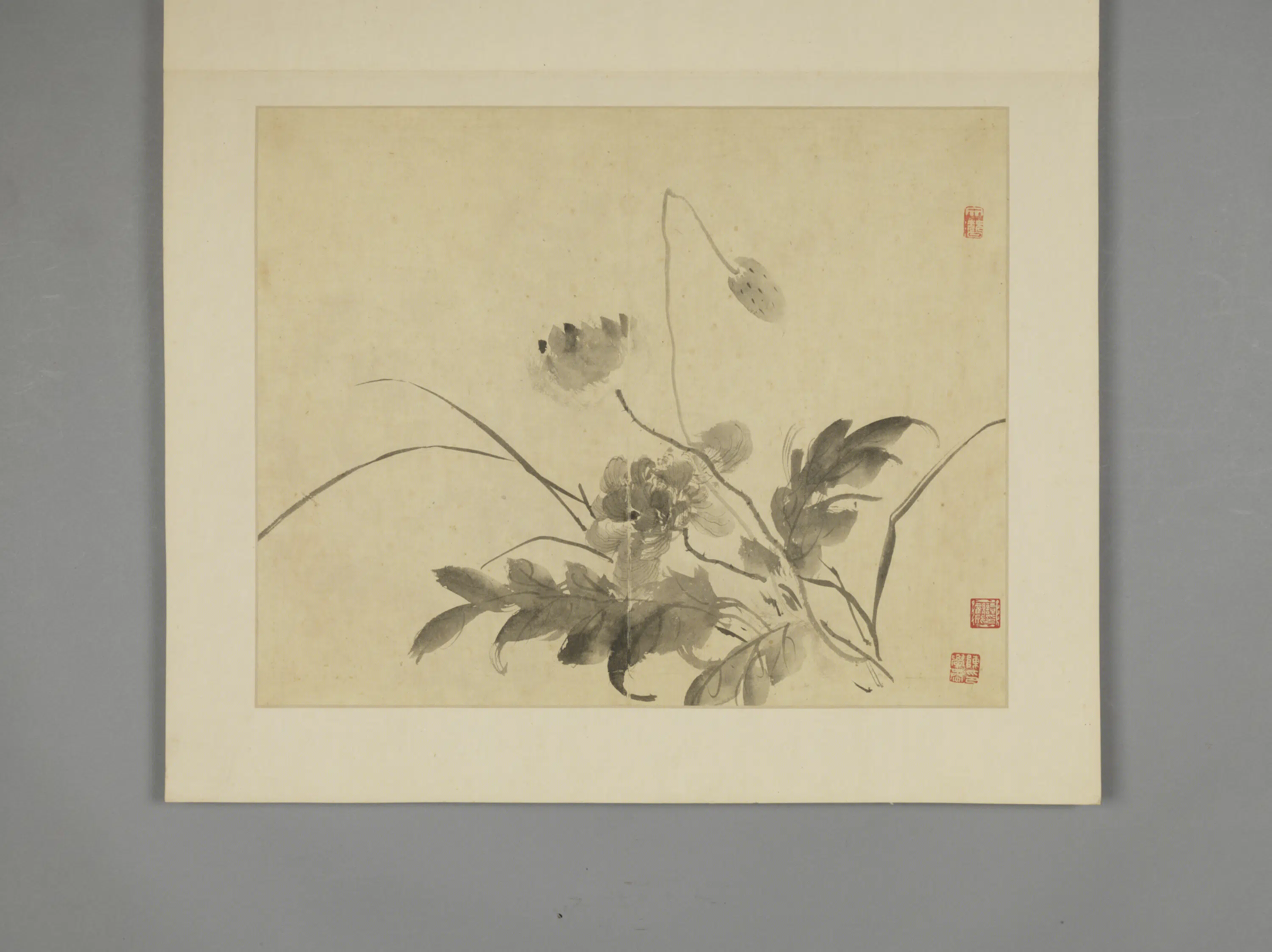 清代【王文潜】《山水花卉册》 第3张