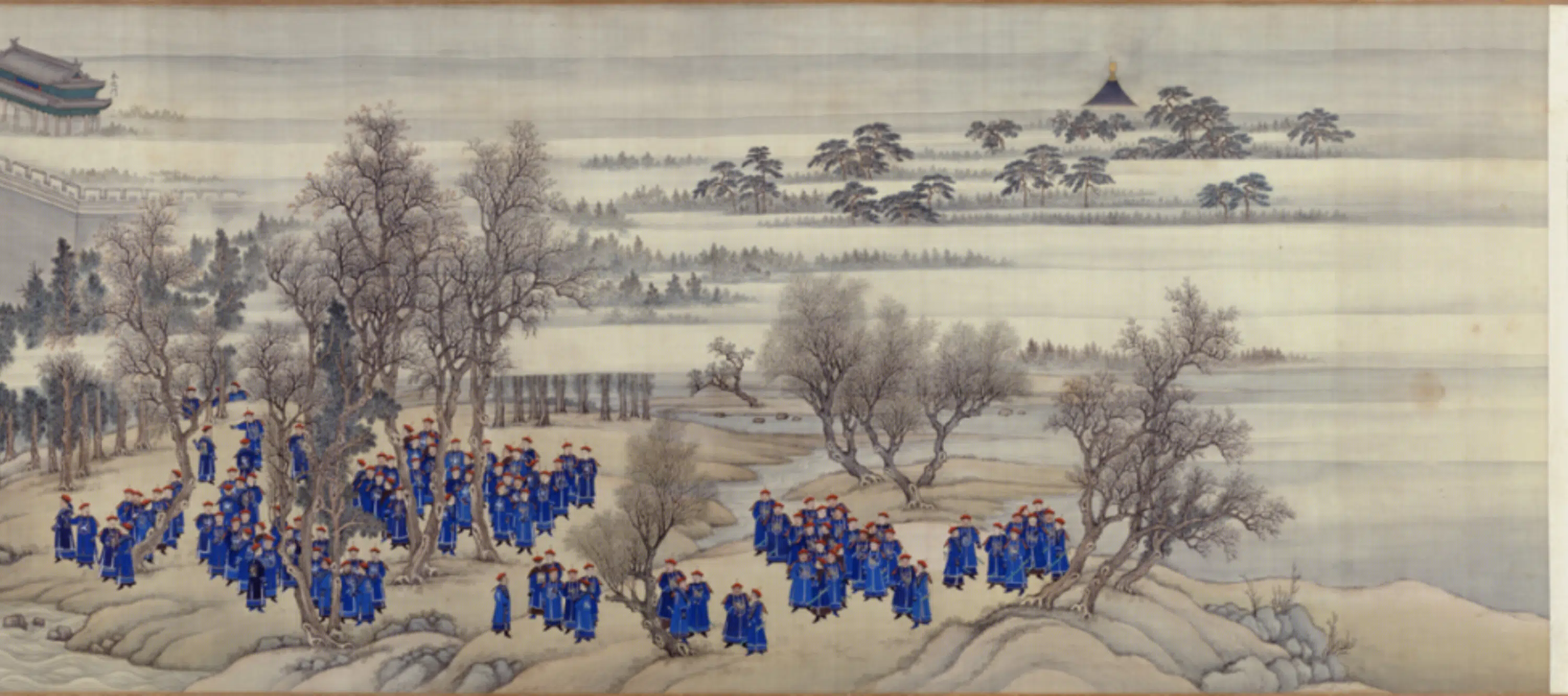清代【爱新觉罗玄烨-康熙】《清人画南巡图第一卷》 第2张 清代【爱新觉罗玄烨-康熙】《清人画南巡图第一卷》 第2张