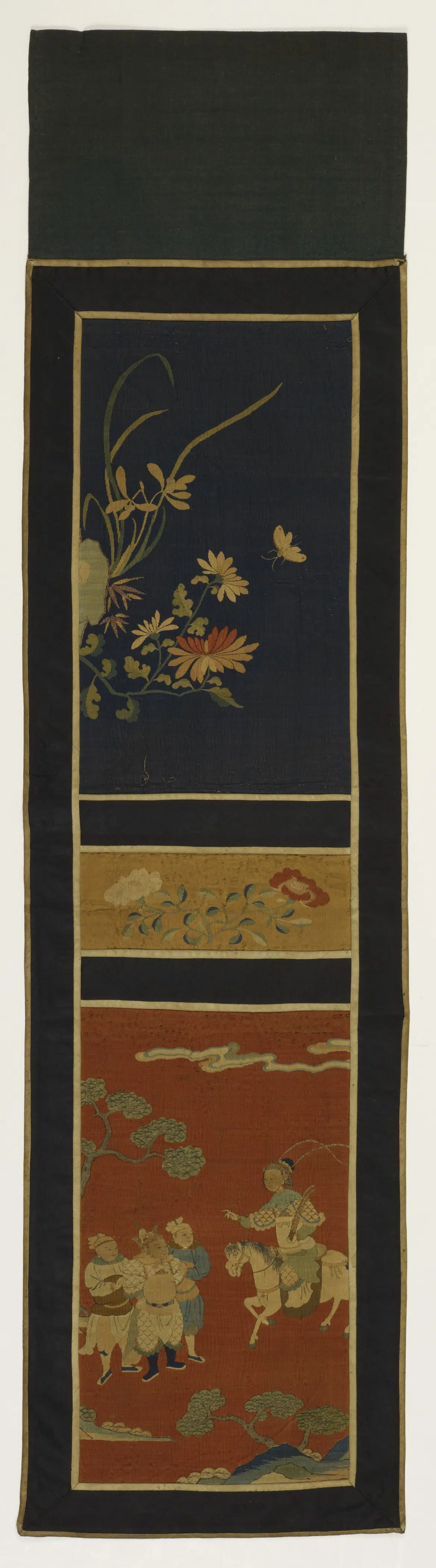 《花蝶故事屏风屏板》