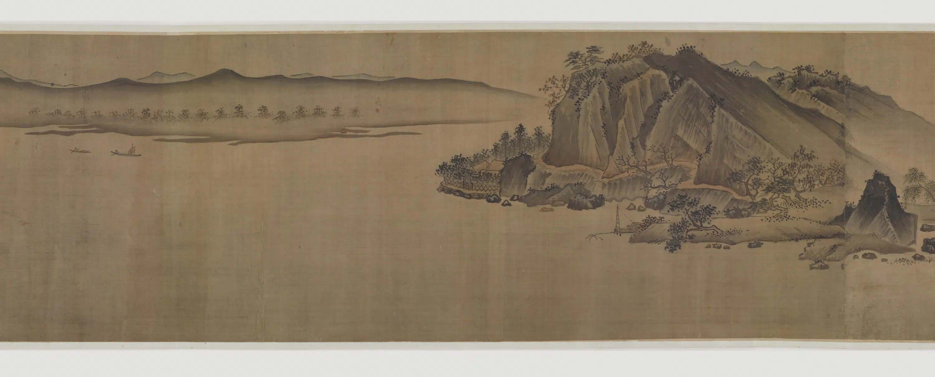 宋朝【夏圭（珪）】《江村图卷（千岩竞秀图）》 第3张
