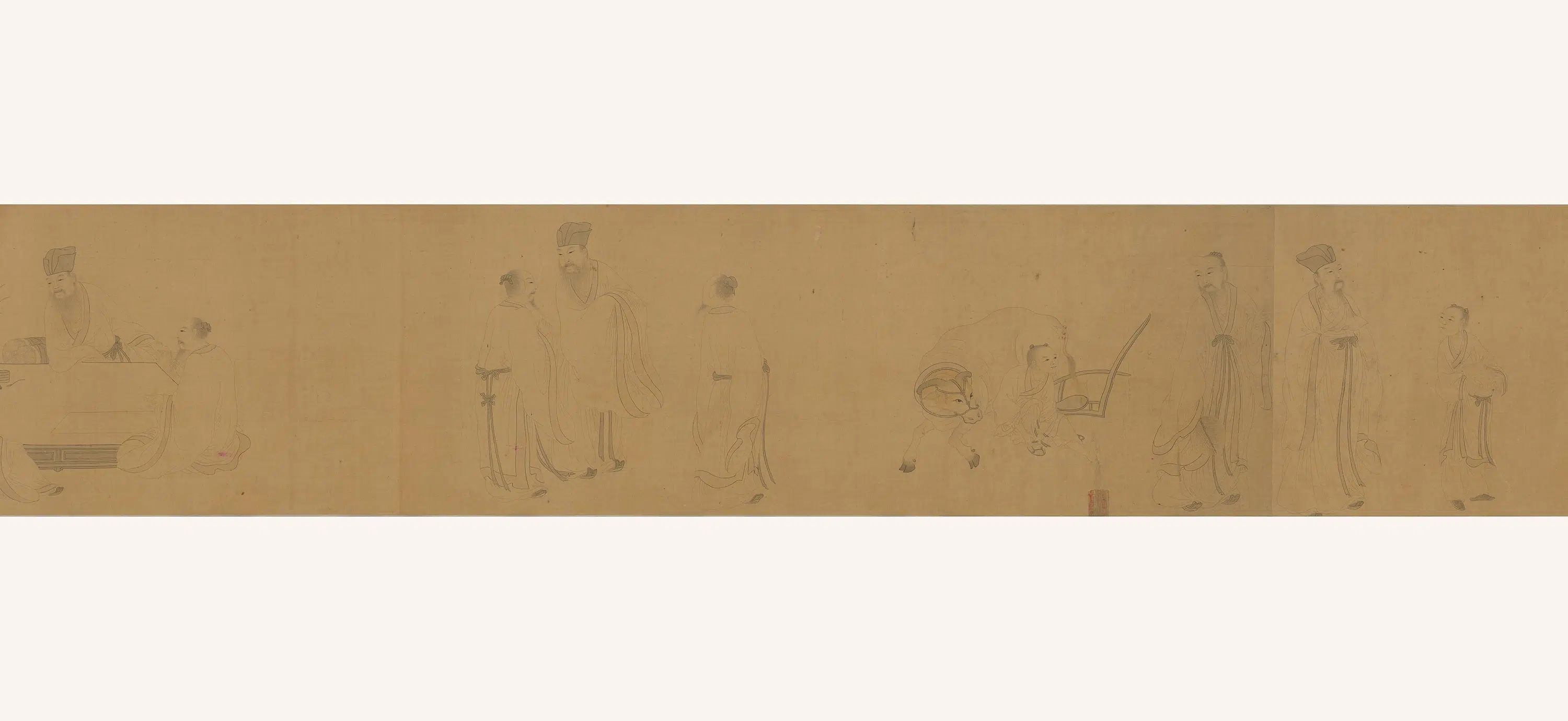 明朝【李宗谟】《苏东坡行迹图卷》 第3张 明朝【李宗谟】《苏东坡行迹图卷》 第3张
