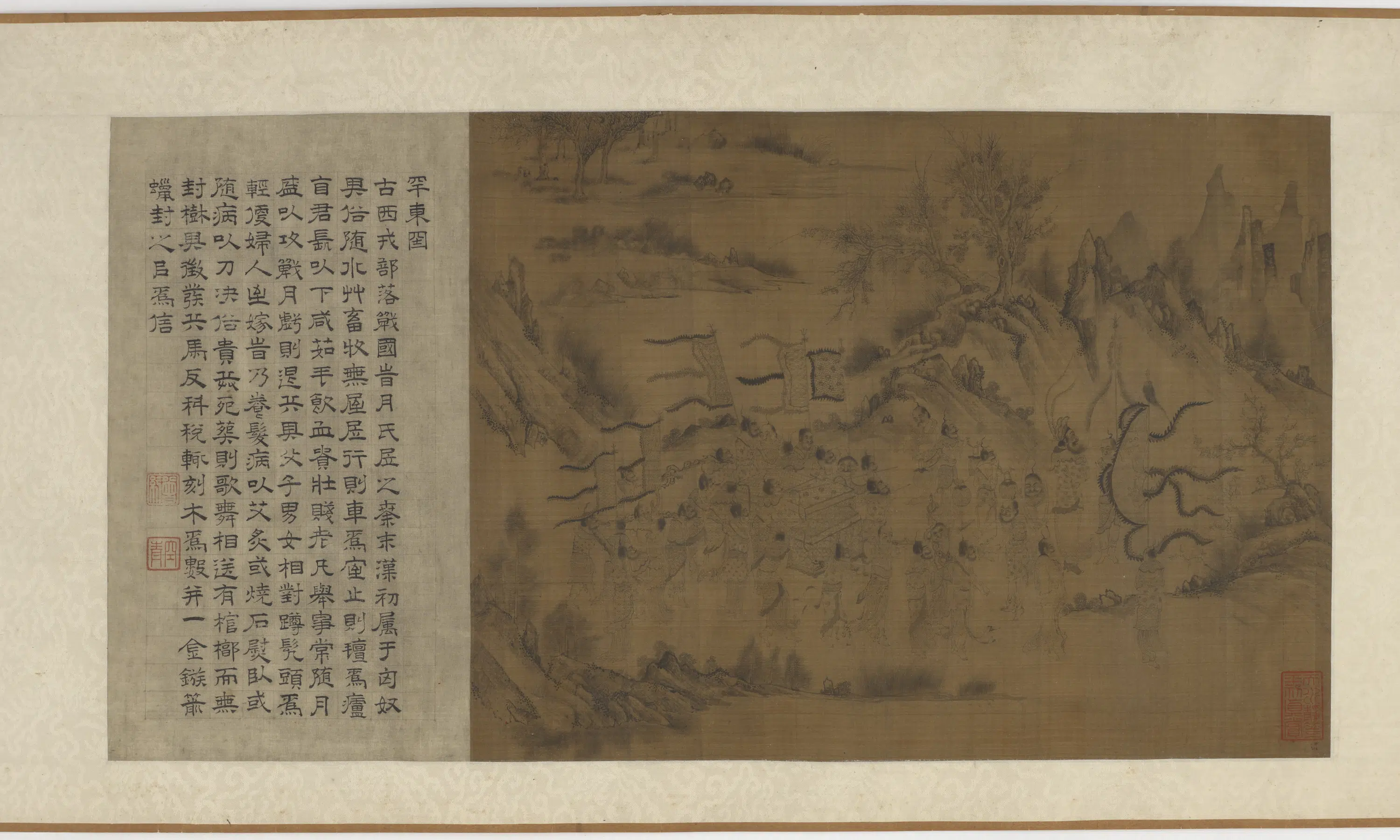 宋朝【李公麟】《万方职贡图》 第12张