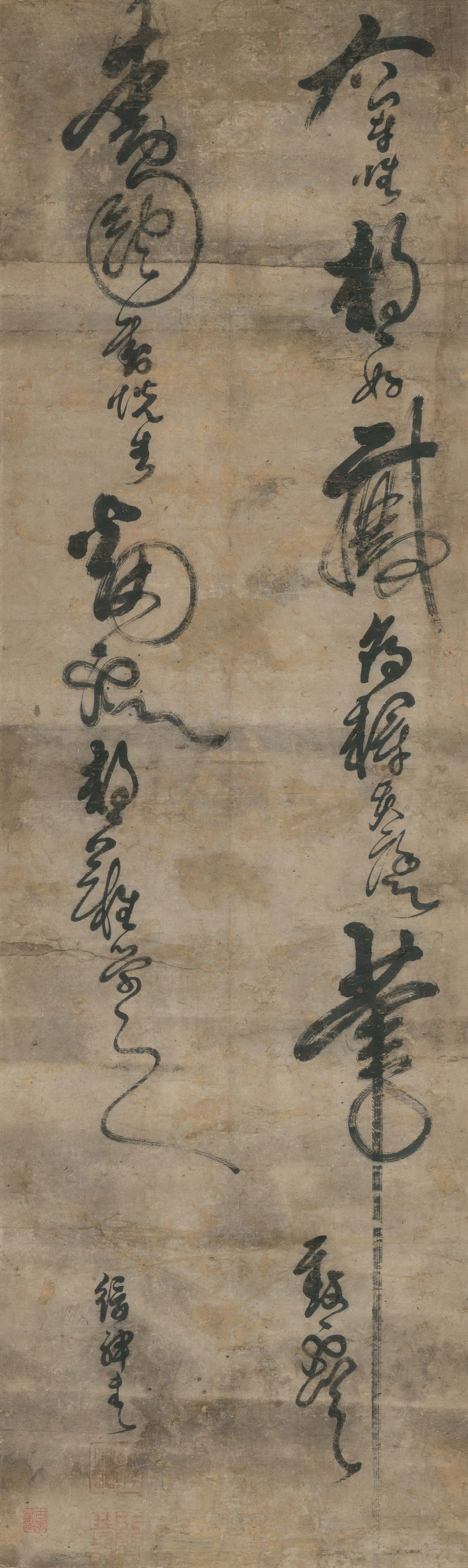 明朝【解缙】《书论立轴》 第1张