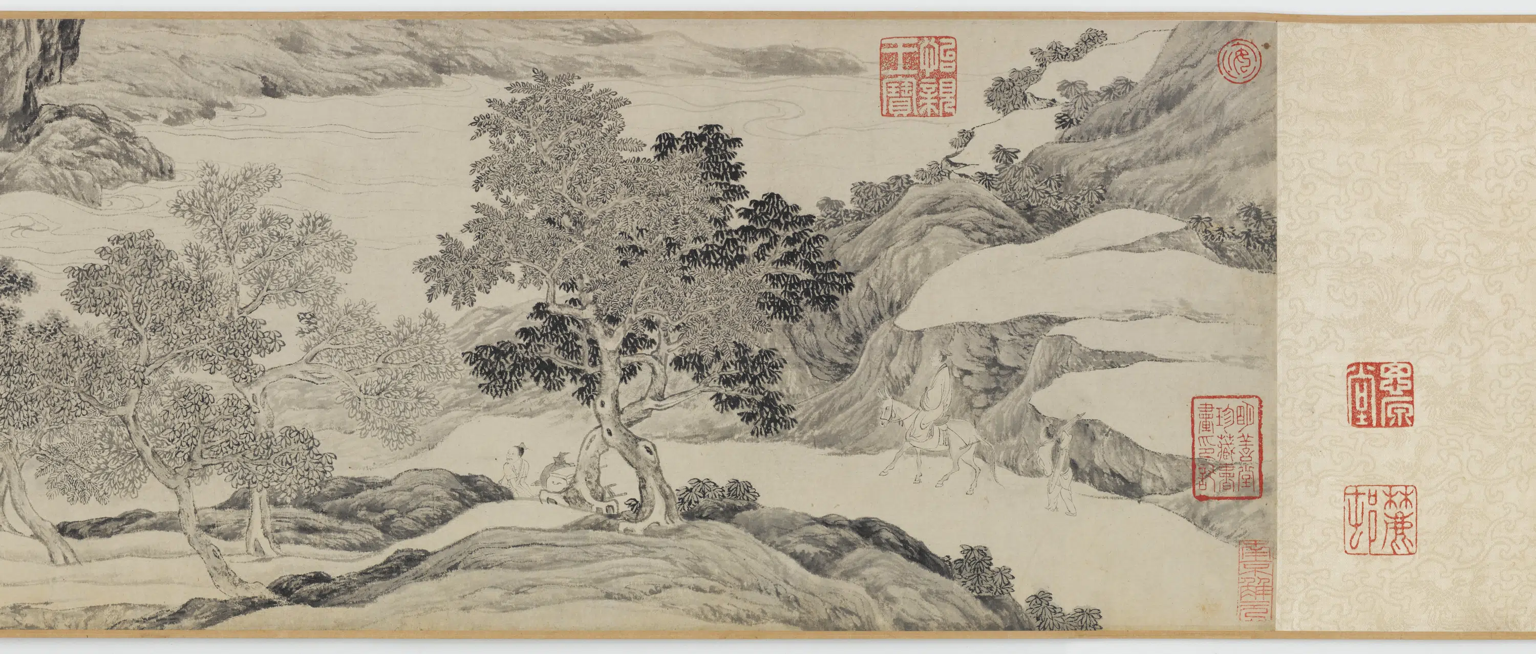 明朝【唐寅-伯虎】《西游图卷》 第7张