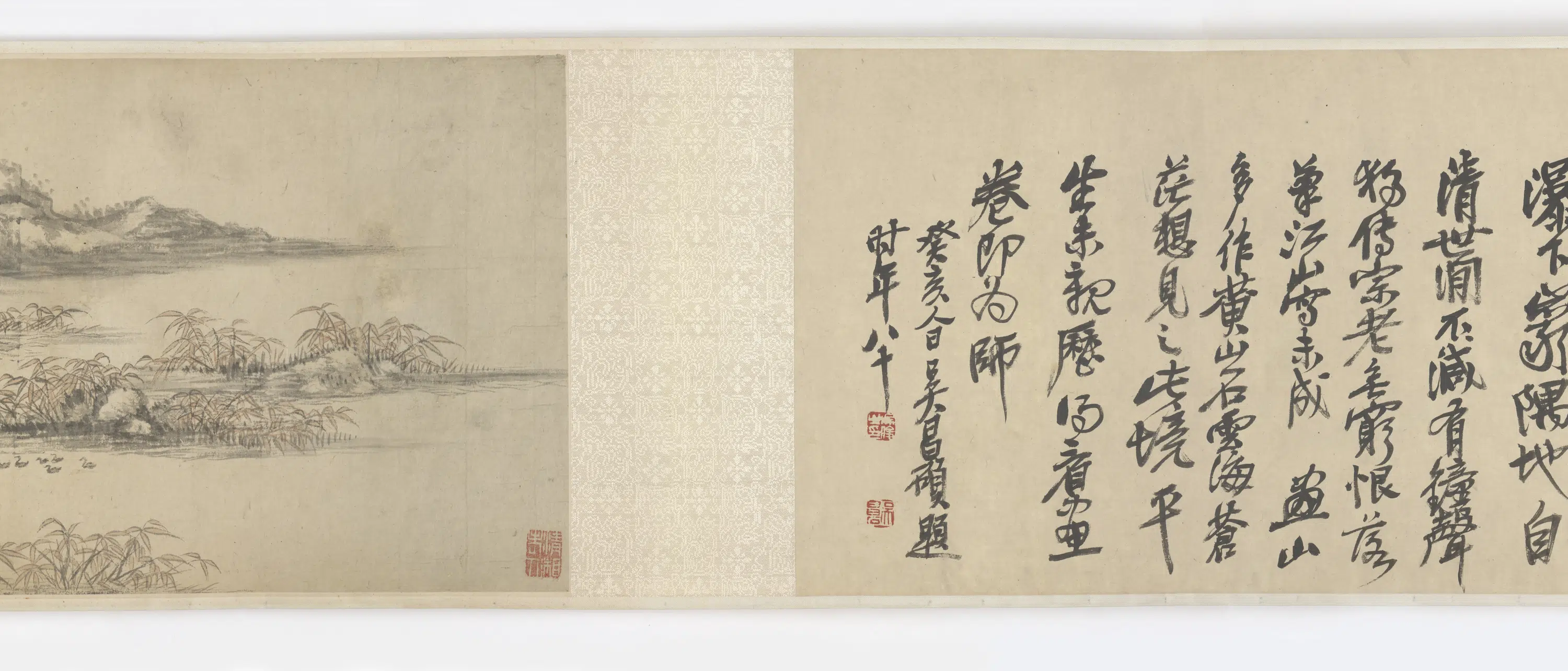 清朝【石涛】《山水图卷（生龙活虎）》 第5张
