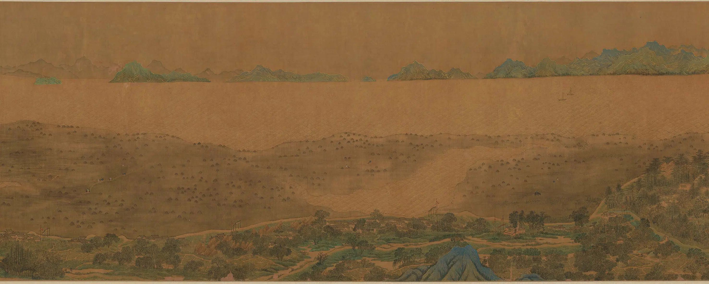 清代【佚名】《地图长江万里图》 第6张 清代【佚名】《地图长江万里图》 第6张