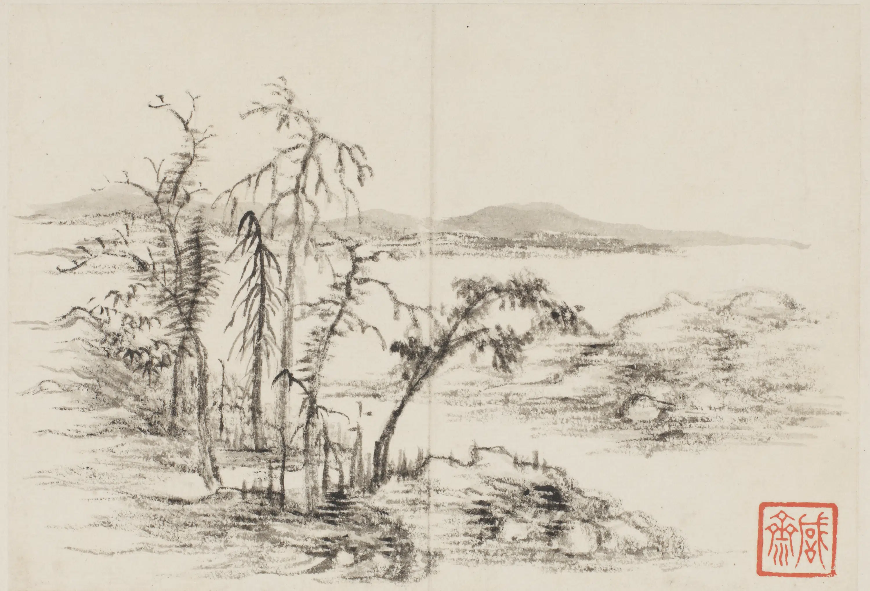 清朝【董邦达】《东山画册》 第21张
