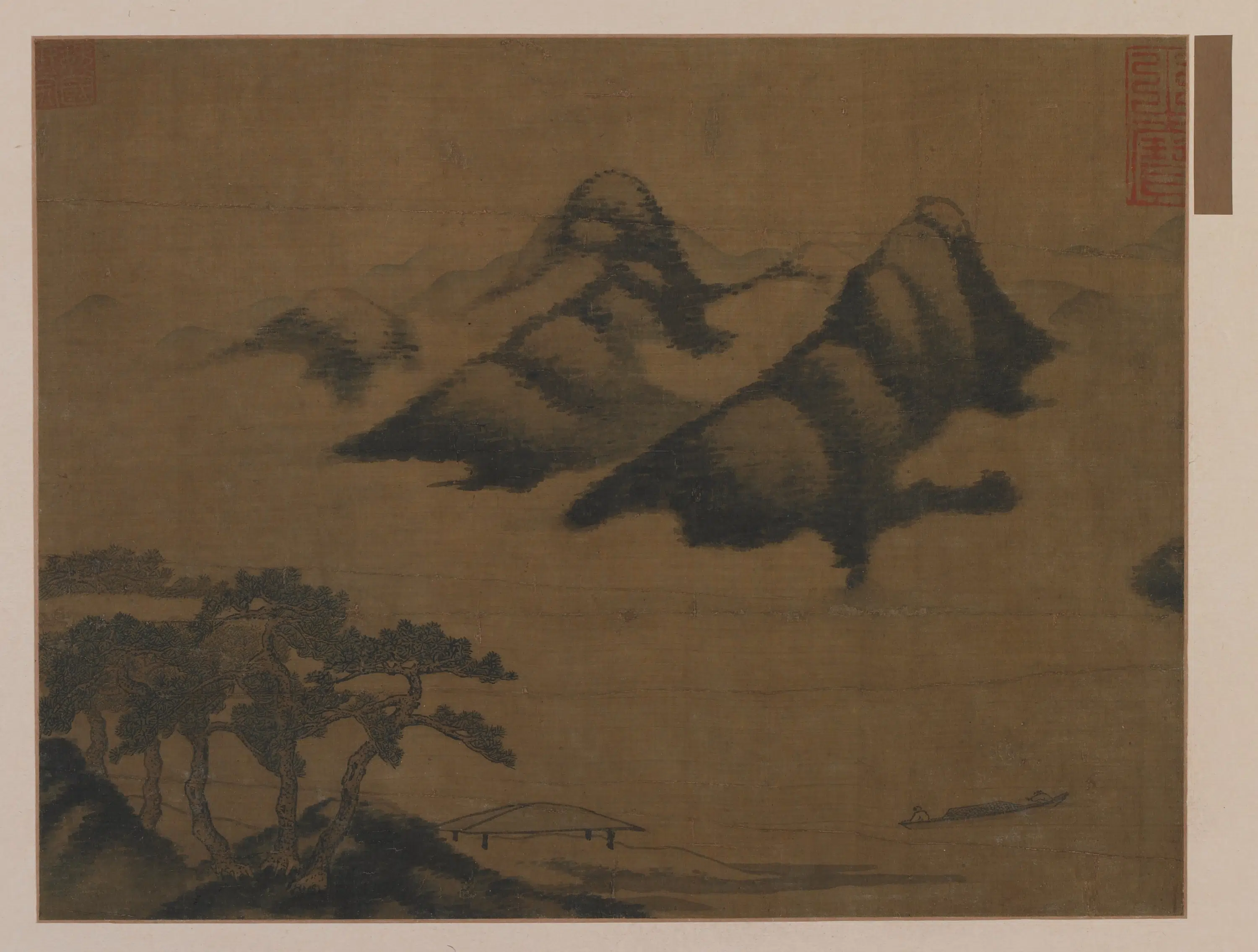 宋朝【米芾】《山水图》