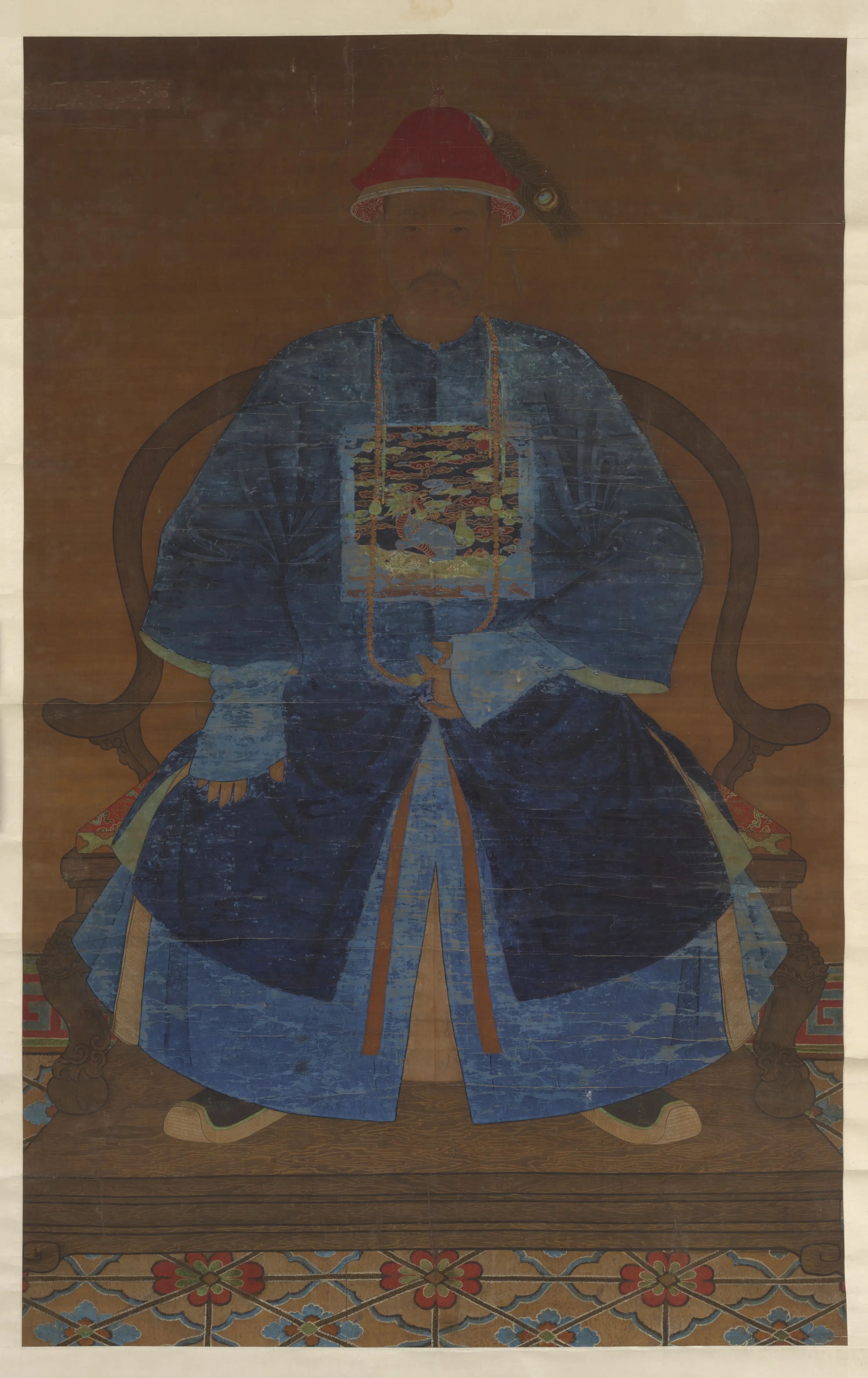【佚名】《豫亲王多铎肖像》