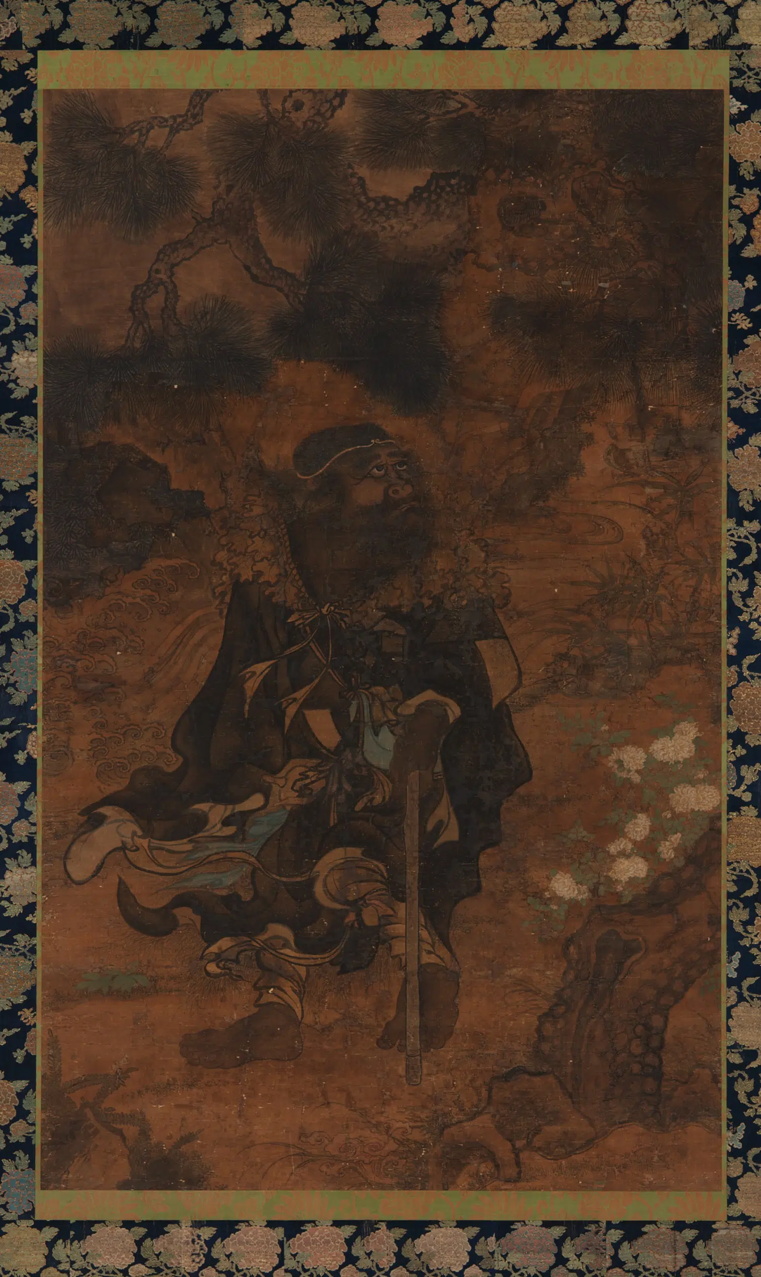 《松阴铁拐李图》