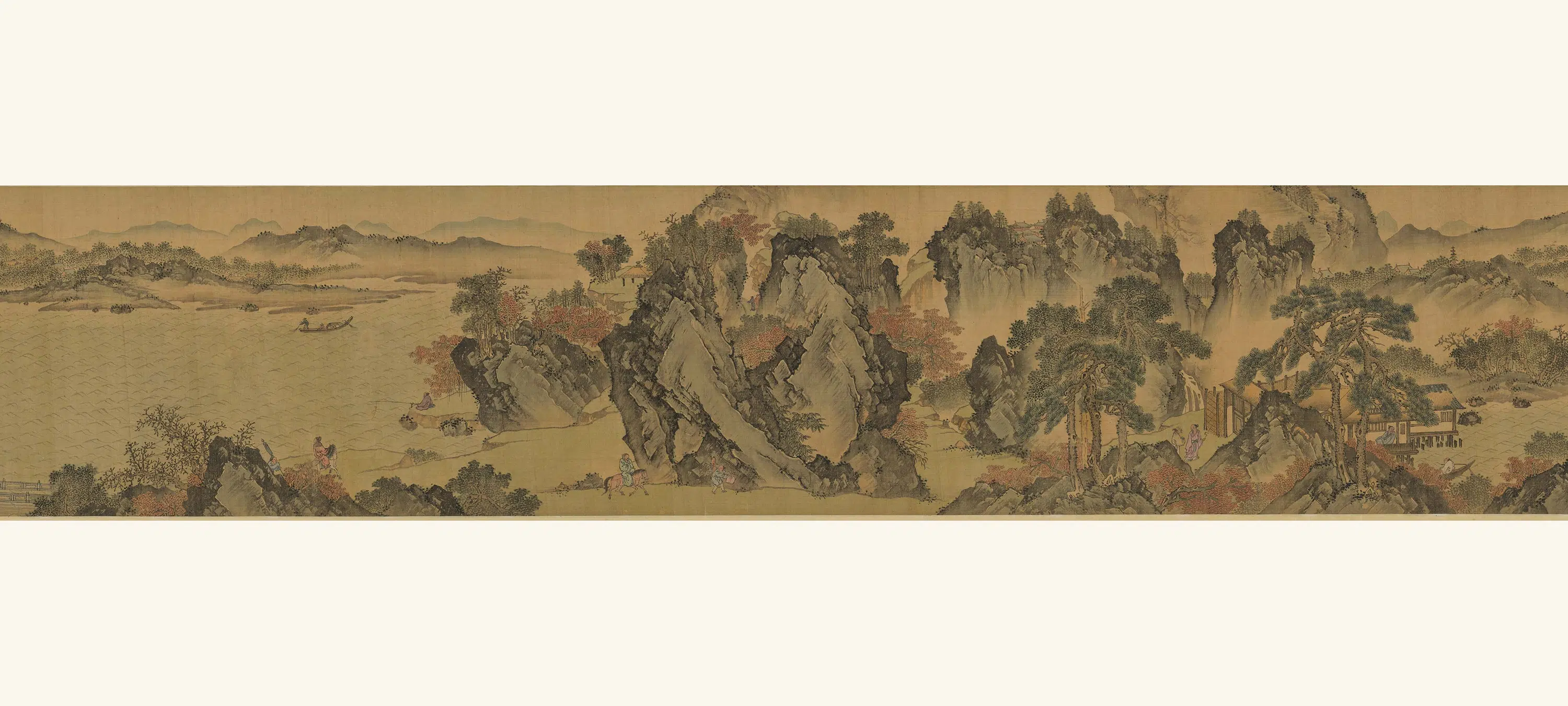 清代【佚名】《地图长江锦色图》 第2张 清代【佚名】《地图长江锦色图》 第2张
